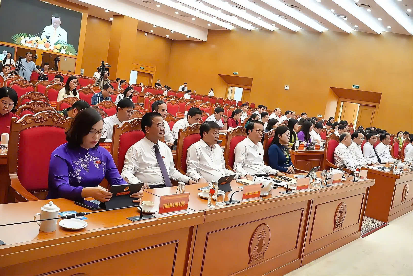 Các đại biểu tham dự kỳ họp