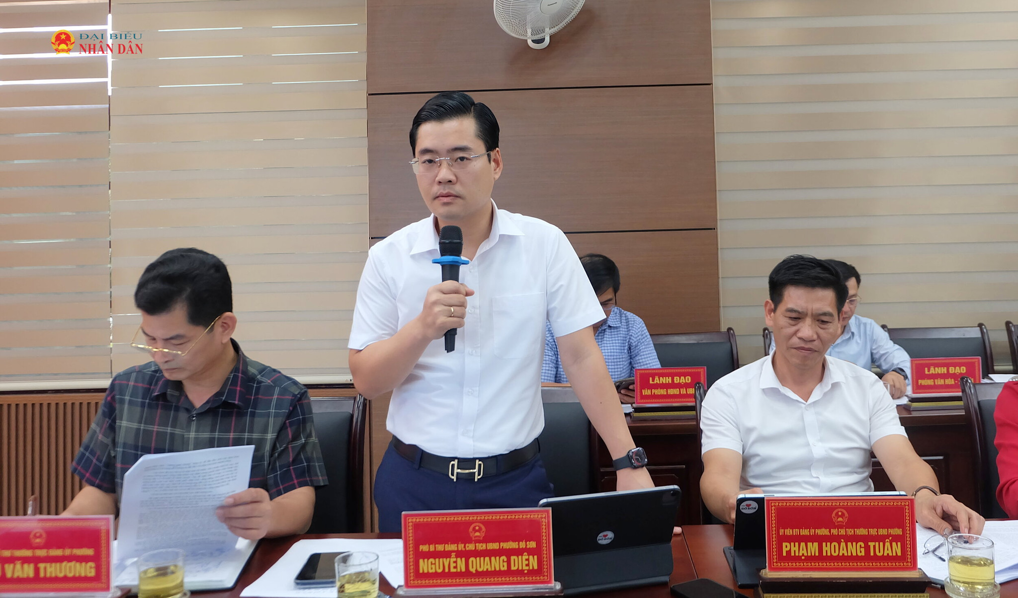 Chủ tịch UBND Phường Đồ Sơn Nguyễn Quang Diện