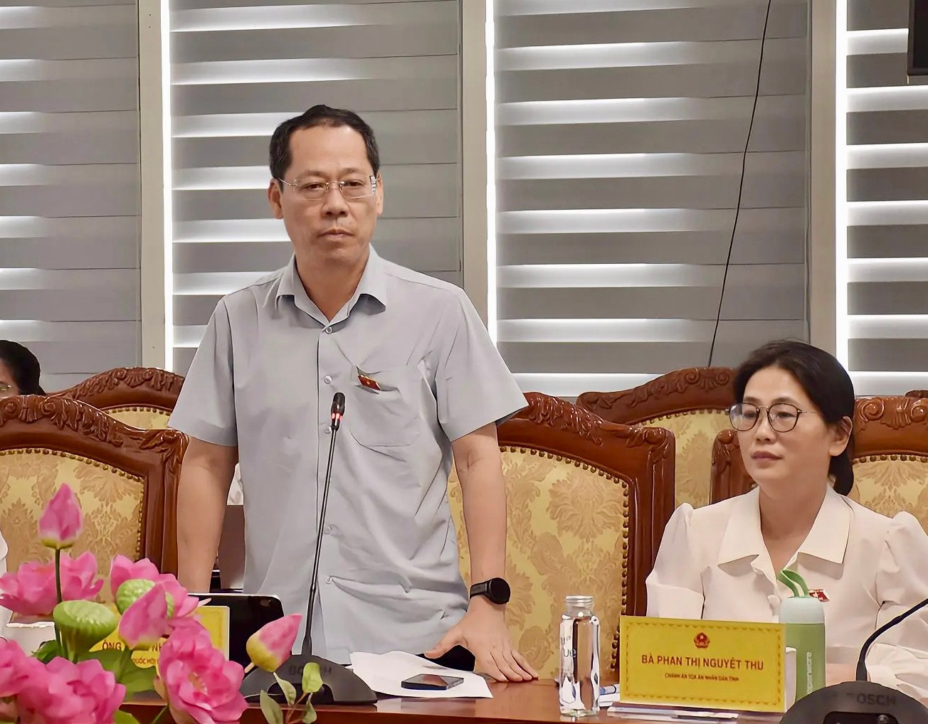ĐBQH Trần Nhật Minh phát biểu