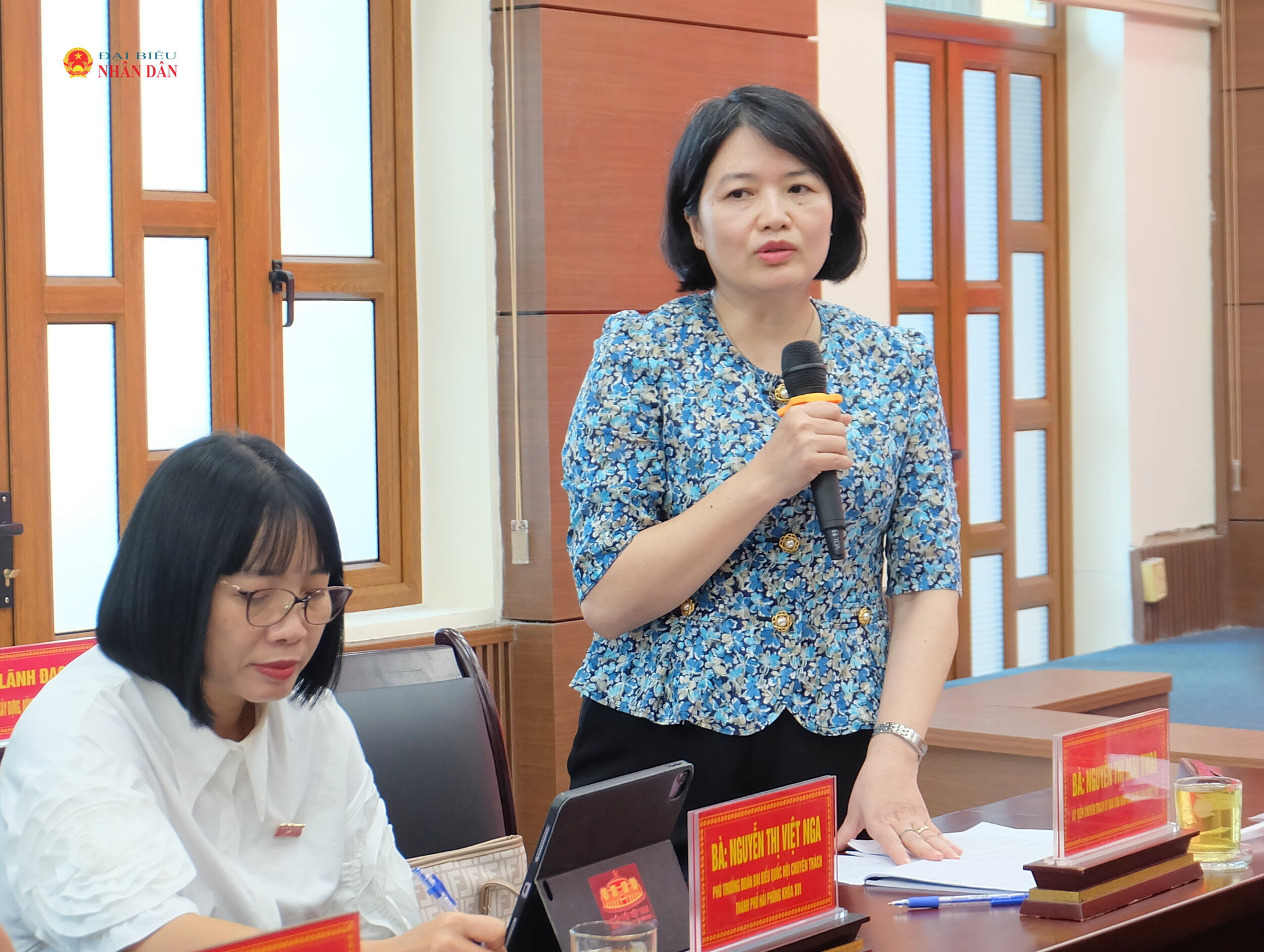 Đại biểu hoạt động chuyên trách tại Ủy ban Văn hóa và Xã hội Nguyễn Thị Mai Thoa