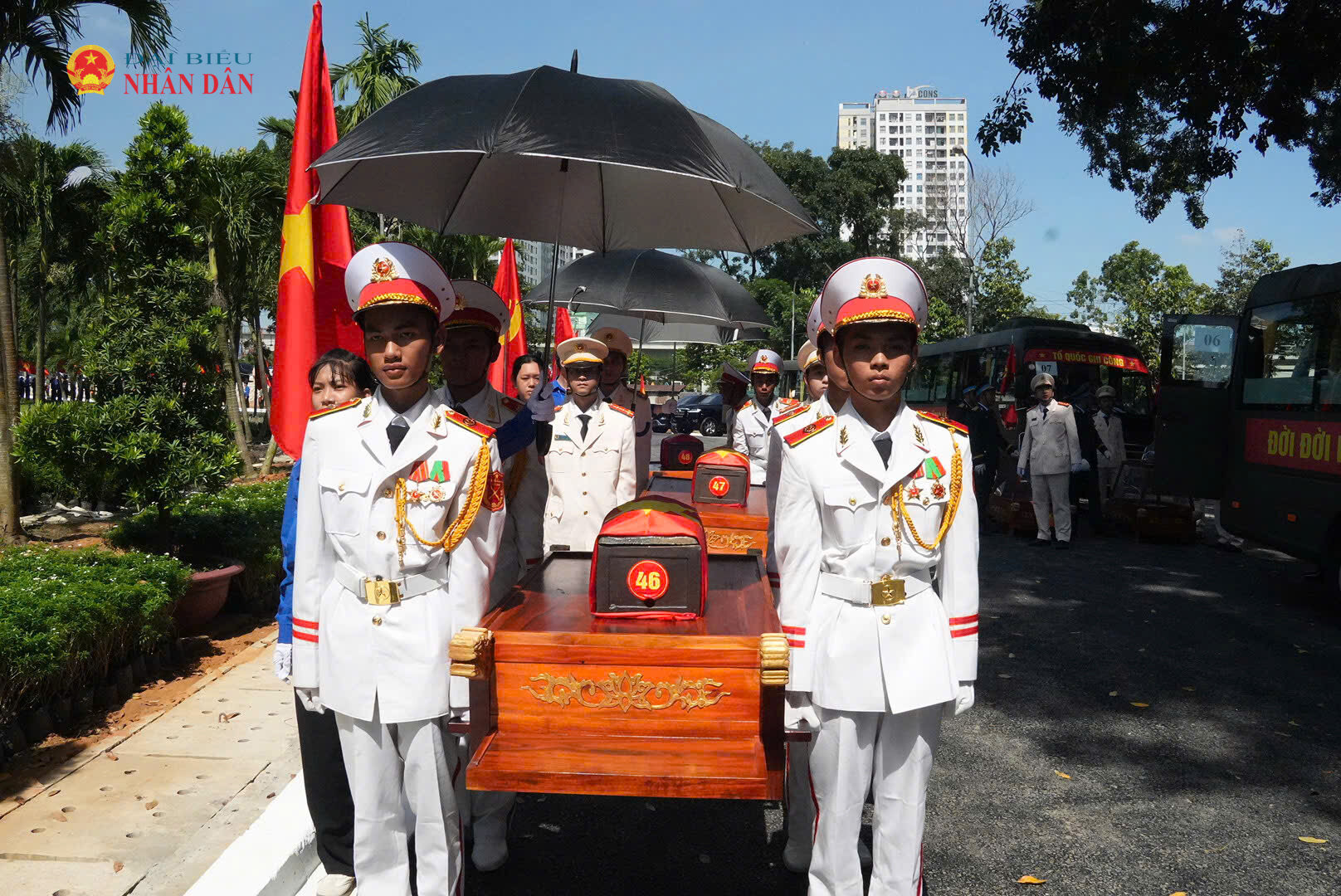Hài cốt các Anh hùng liệt sĩ được an tang tại Nghĩa trang liệt sĩ TP. Hồ Chí Minh