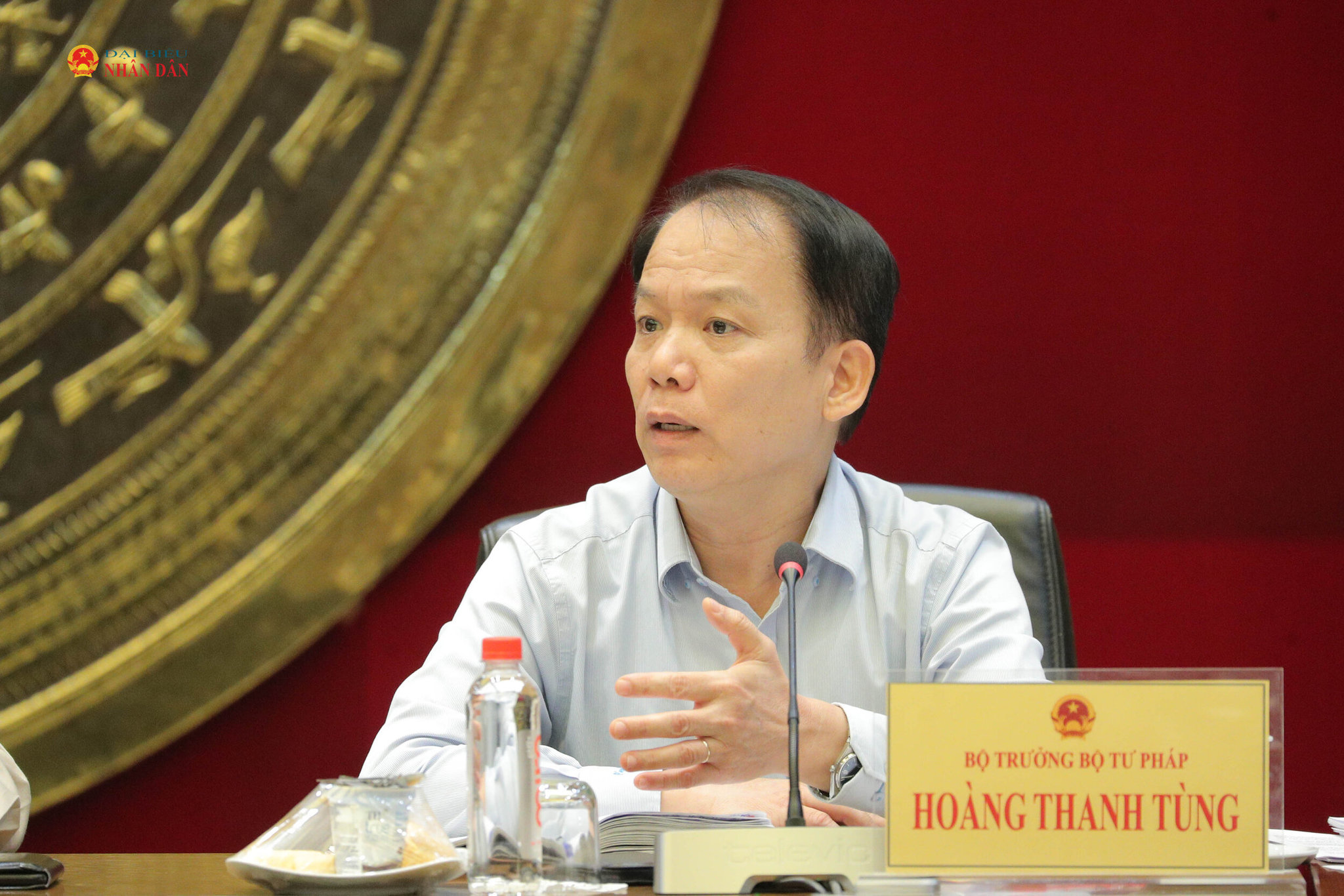 Bộ trưởng Bộ Tư pháp Hoàng Thanh Tùng