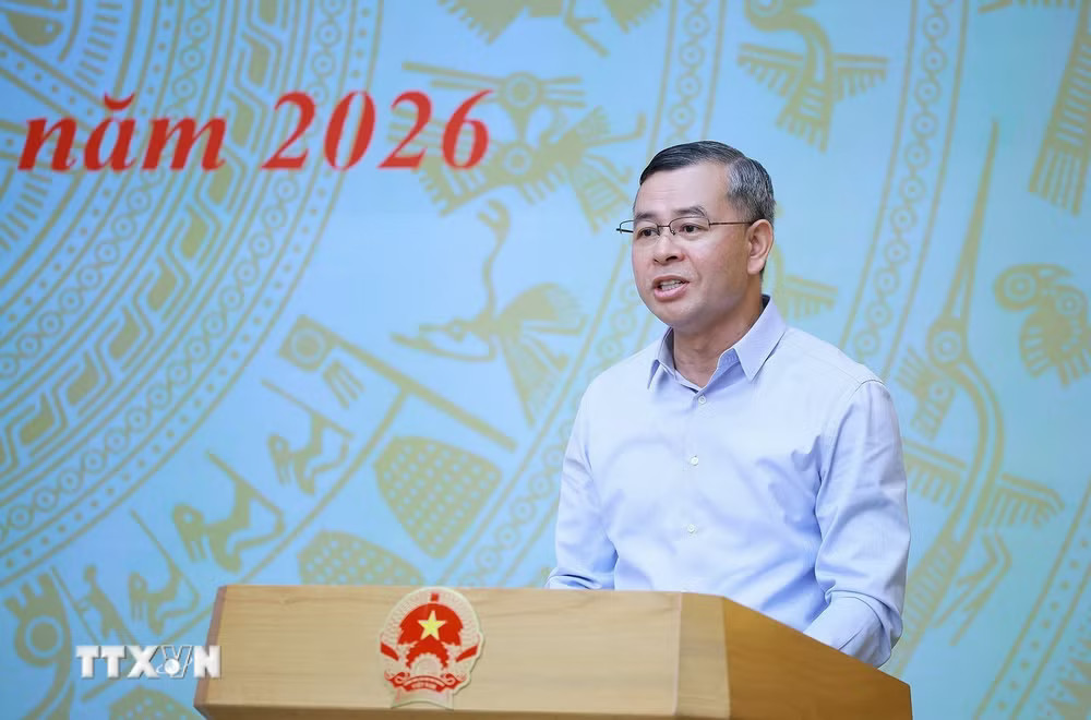Bộ trưởng Bộ Tài chính Ngô Văn Tuấn báo cáo triển khai thực hiện Chương trình mục tiêu quốc gia phát triển văn hóa-xã hội, nông thôn, dân tộc và miền núi giai đoạn 2026-2035. (