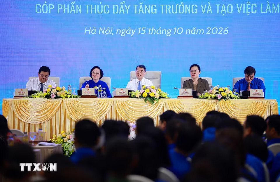 Thủ tướng Chính phủ Lê Minh Hưng và lãnh đạo các bộ, ngành đối thoại với thanh niên năm 2026 với chủ đề ”Phát huy vai trò thanh niên Việt Nam trong khởi nghiệp, đổi mới sáng tạo, góp phần thúc đẩy tăng trưởng và tạo việc làm”