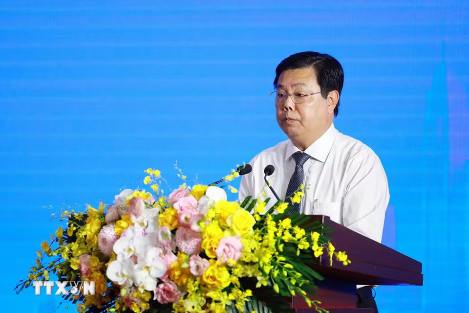Bộ trưởng Bộ Nội vụ, Chủ nhiệm Ủy ban Quốc gia về Thanh niên Việt Nam Nguyễn Tiến Hải khai mạc đối thoại