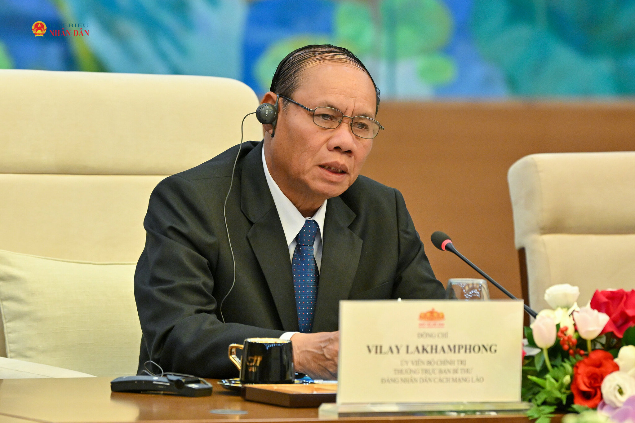 Thường trực Ban Bí thư Trung ương Đảng Nhân dân Cách mạng Lào Vilay Lakhamphong