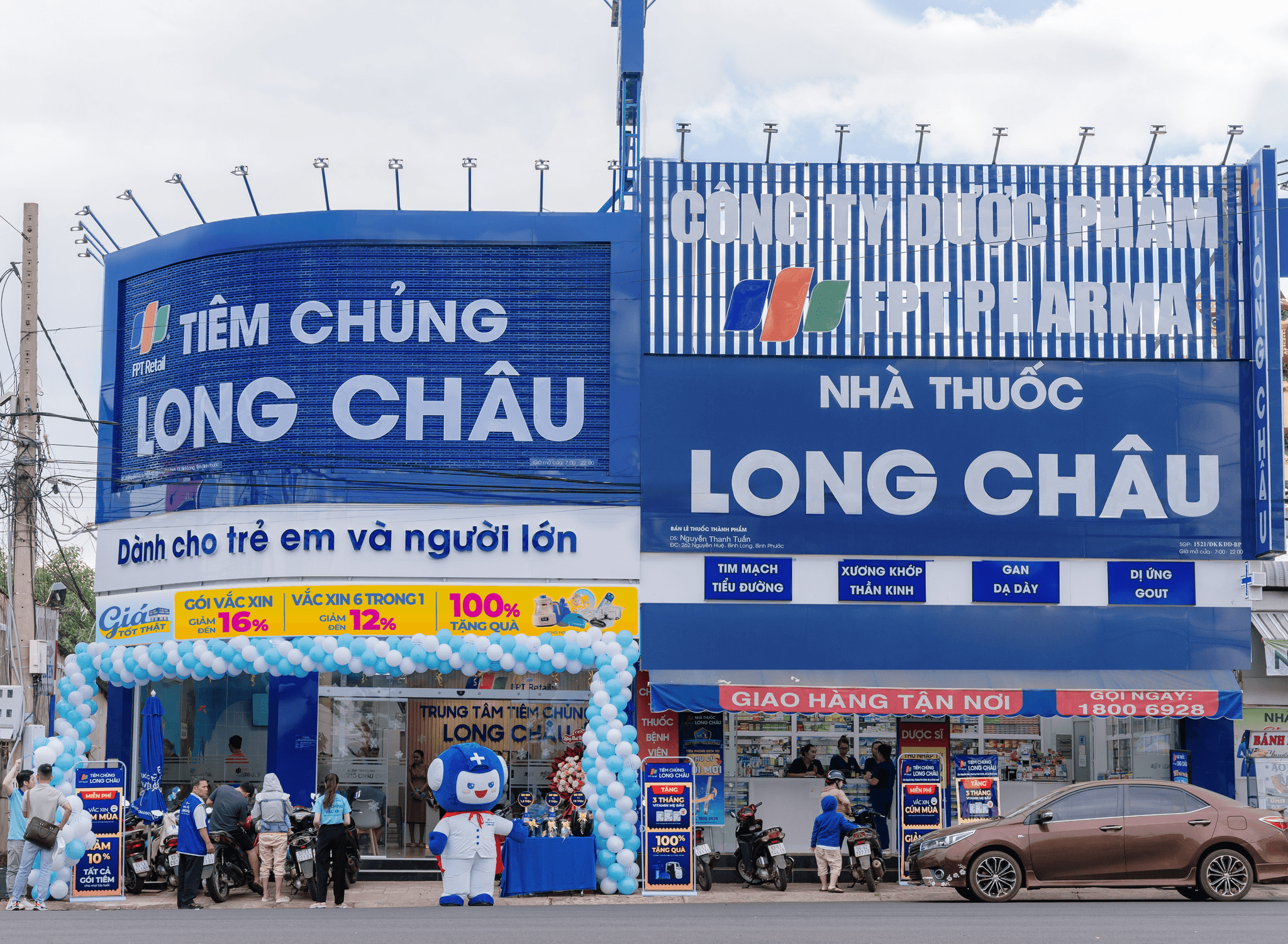 Long Châu hiện đang phục vụ hơn 36 triệu khách hàng, tương đương hơn ⅓ dân số Việt Nam