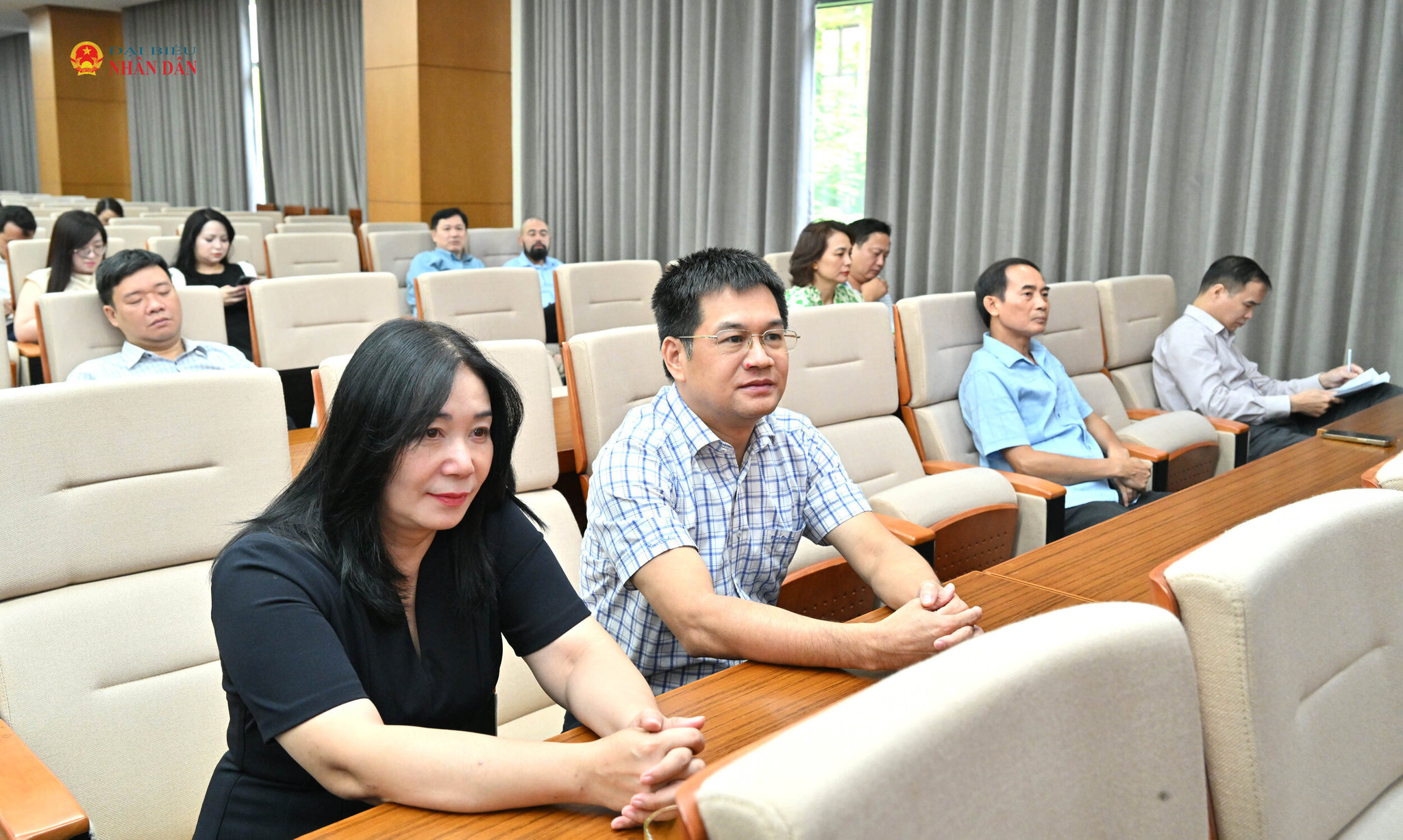 Các đại biểu tại điểm cầu 35 Ngô QuyềnVQK_3534