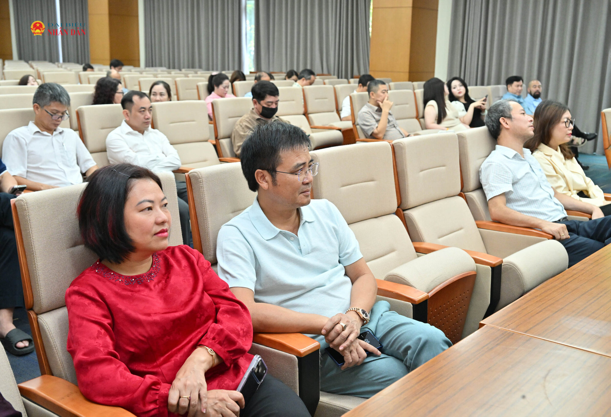 Các đại biểu tại điểm cầu 35 Ngô QuyềnVQK_3543