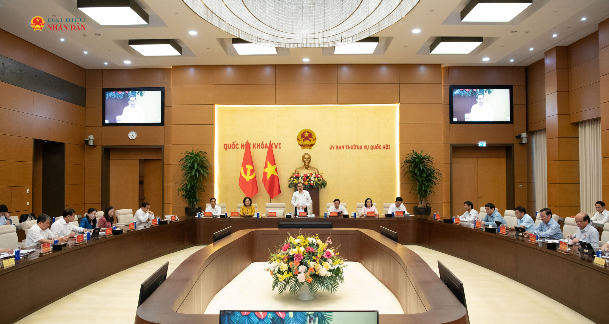 Chủ tịch Quốc hội Trần Thanh Mẫn phát biểu.6