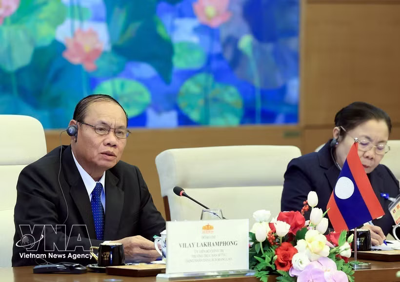 Politburo member and Standing Member of the Secretariat of the Lao People’s Revolutionary Party (LPRP) Central Committee Vilay Lakhamphong (Photo: VNA)