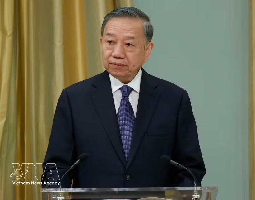 General Secretary of the Communist Party of Vietnam Central Committee and President To Lam (Photo: VNA)