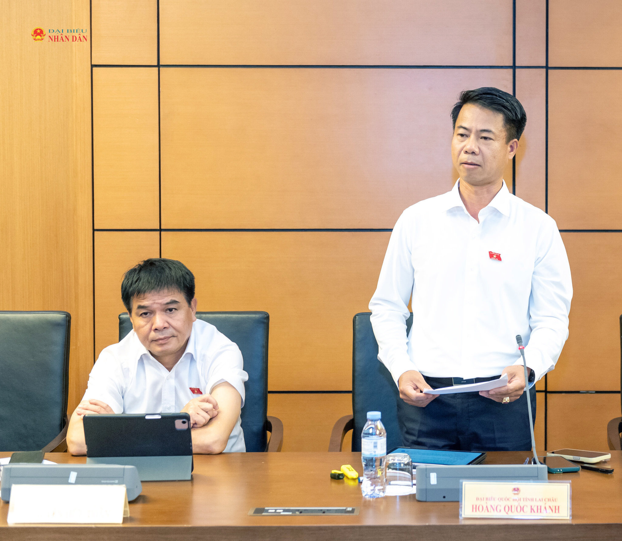 ĐBQH Hoàng Quốc Khánh (Lai Châu) phát biểu