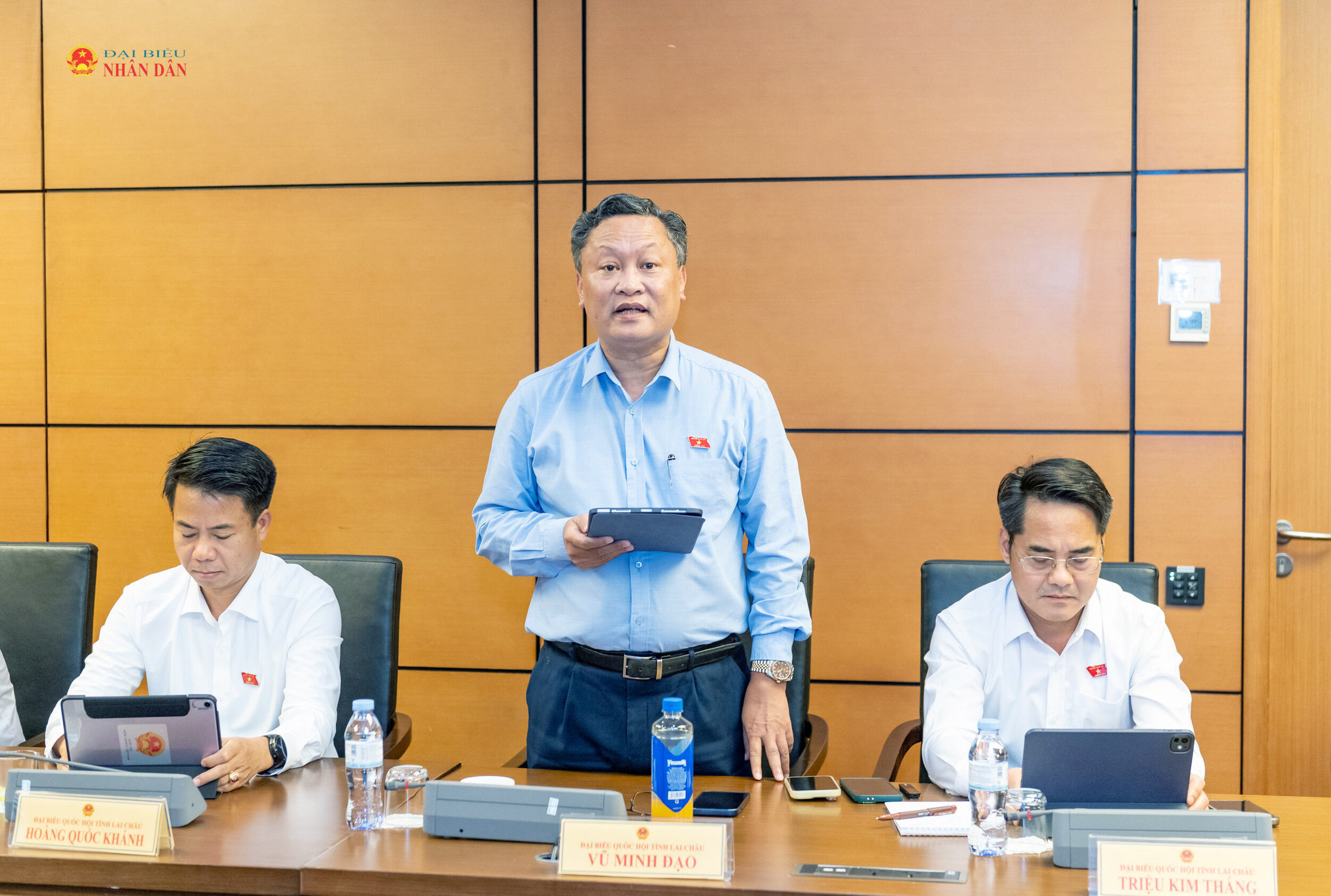 ĐBQH Vũ Minh Đạo (Lai Châu) phát biểu