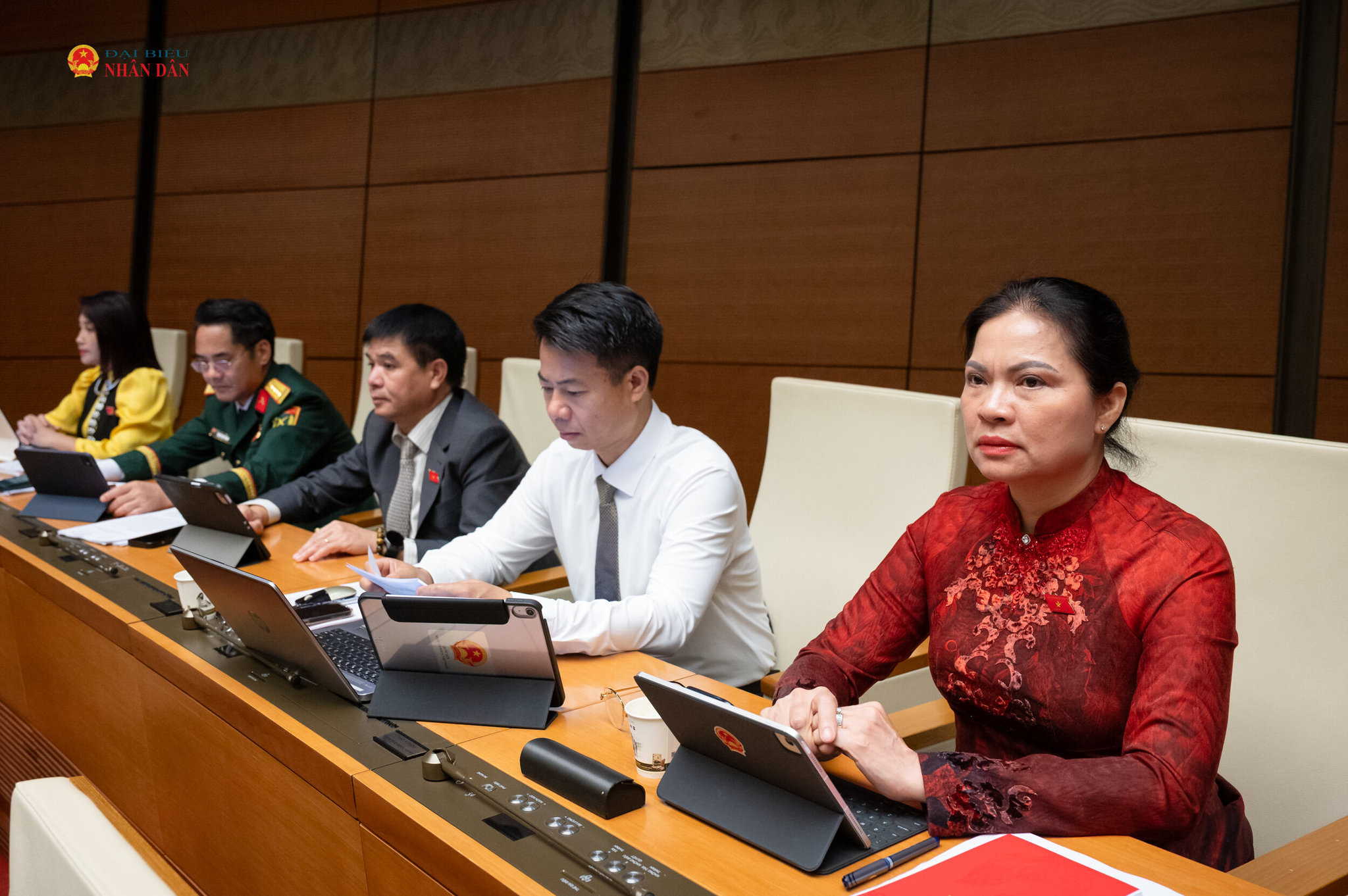 Đoàn ĐBQH tỉnh Lai Châu tại phiên khai mạc