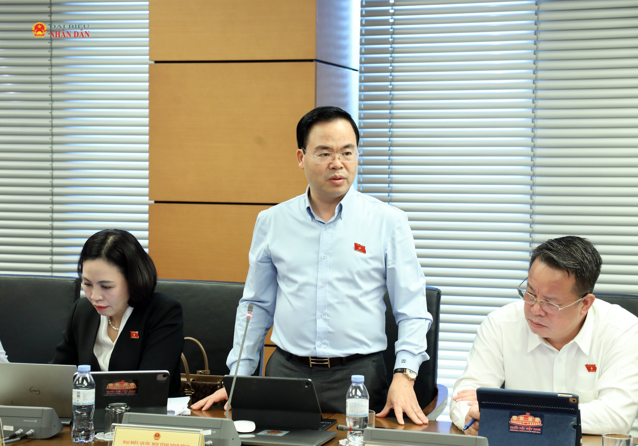Đại biểu Trần Văn Khải (Ninh Bình) phát biểu
