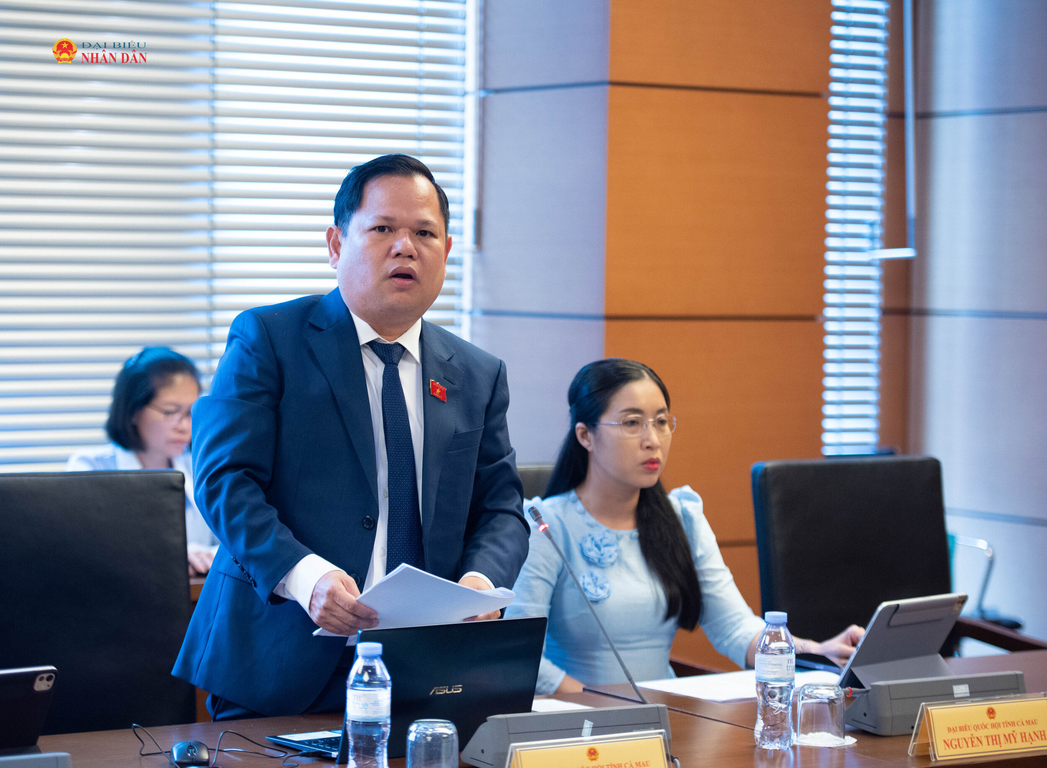 ĐBQH Nguyễn Duy Thanh (Cà Mau). Ảnh Xuân Quý
