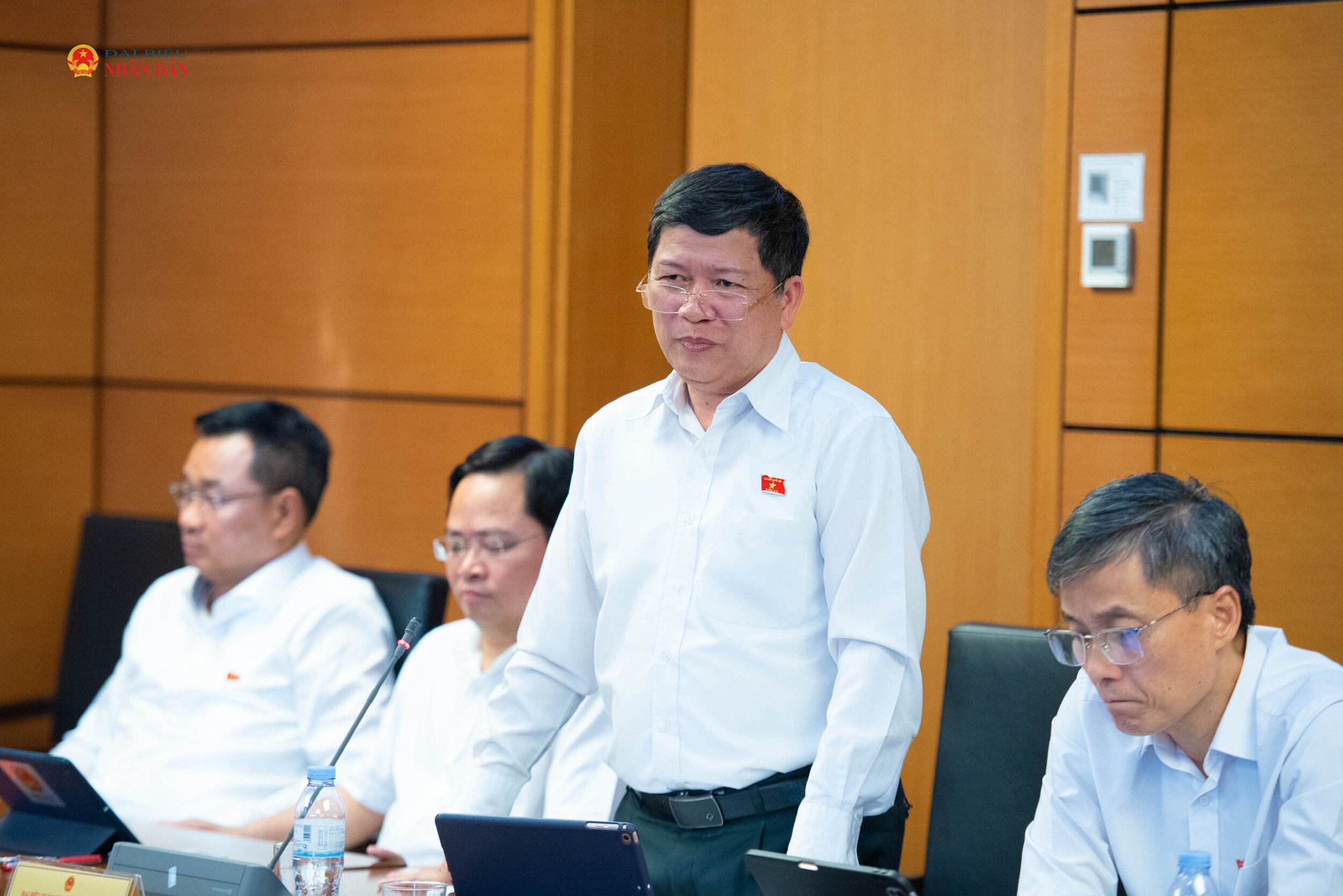 ĐBQH Tạ Văn Hạ (TP.Đà Nẵng). Ảnh Xuân Quý