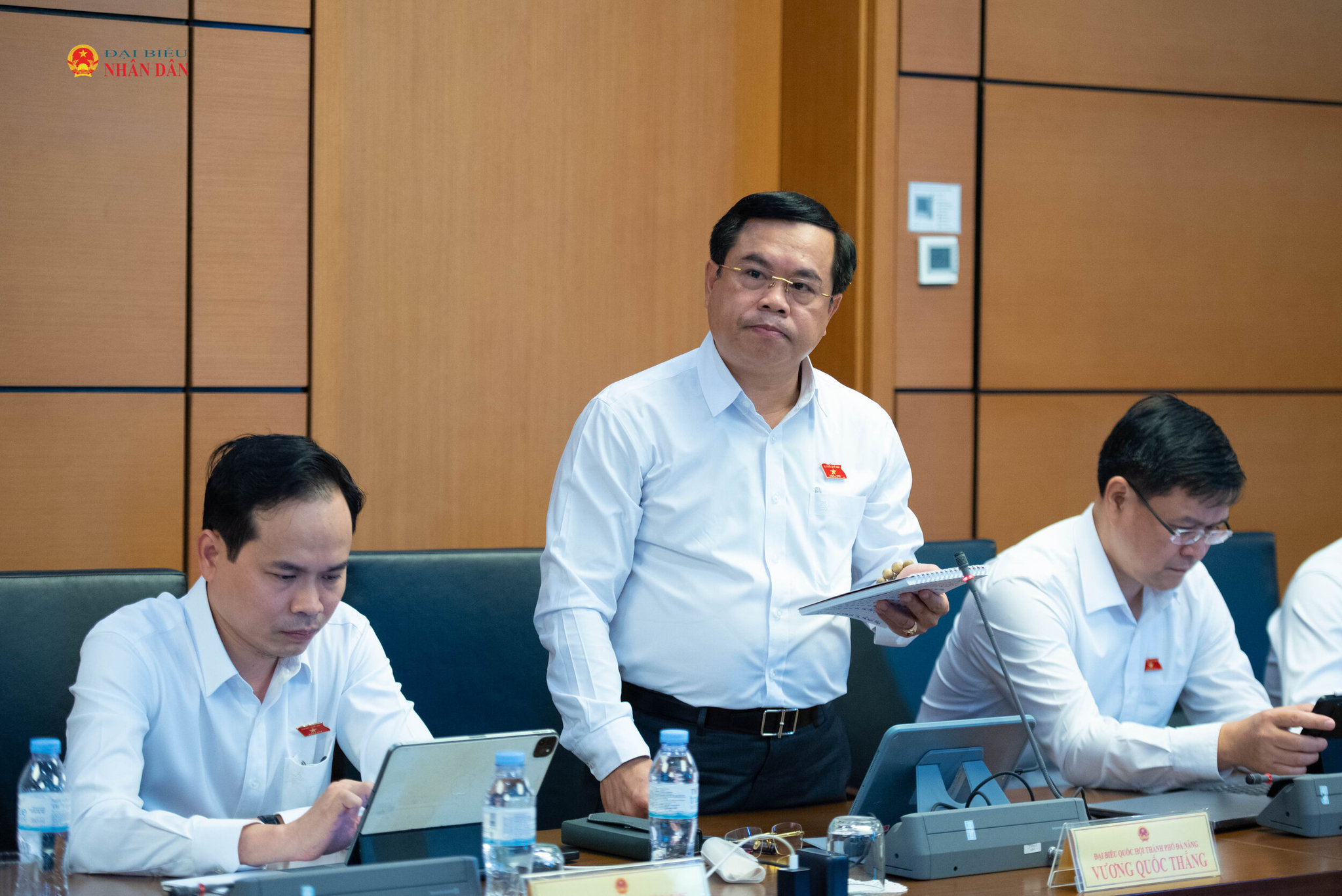ĐBQH Vương Quốc Thắng (TP.Đà Nẵng). Ảnh Xuân Quý