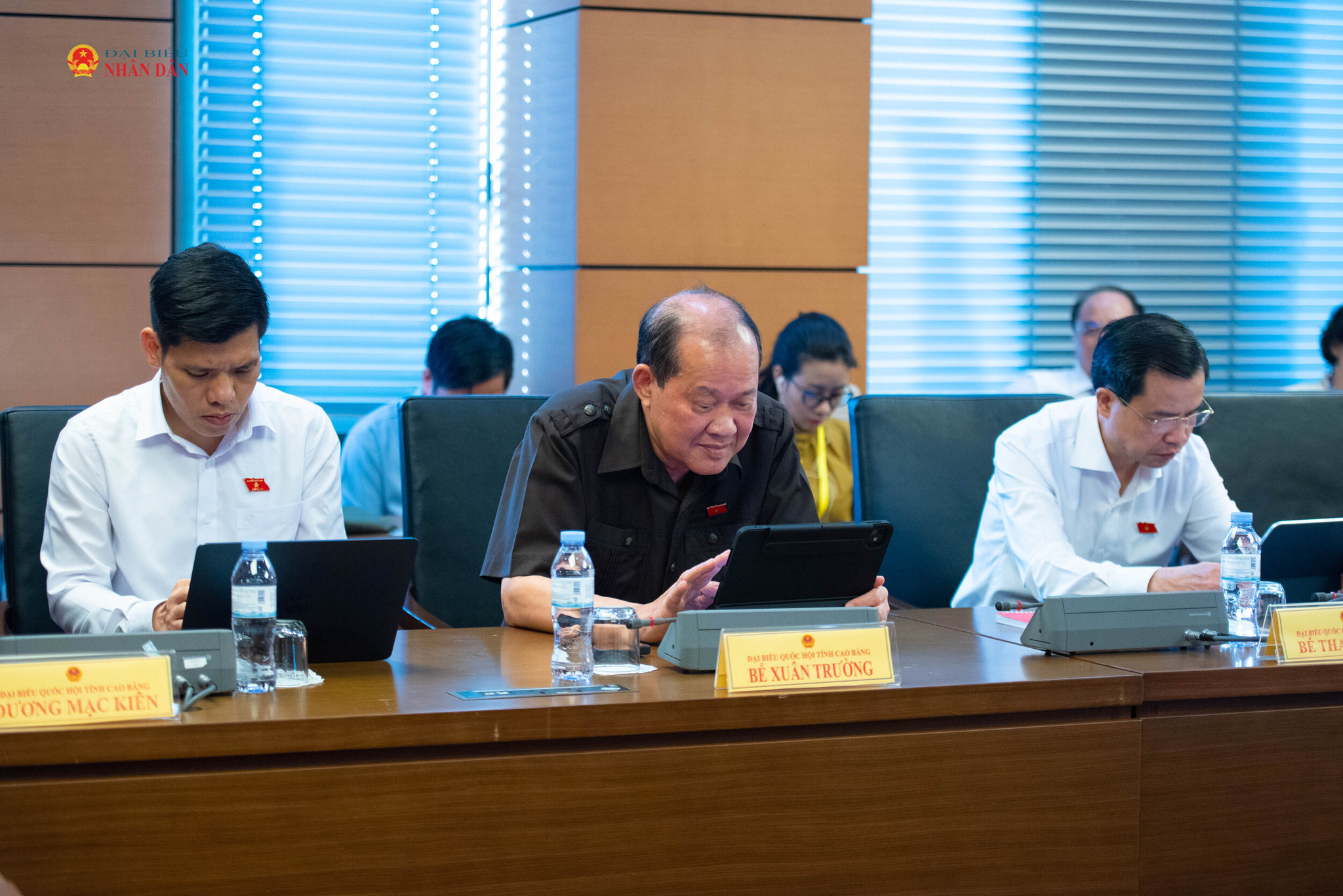 Đoàn ĐBQH Tỉnh Cao Bằng. Ảnh Xuân Quý (3)