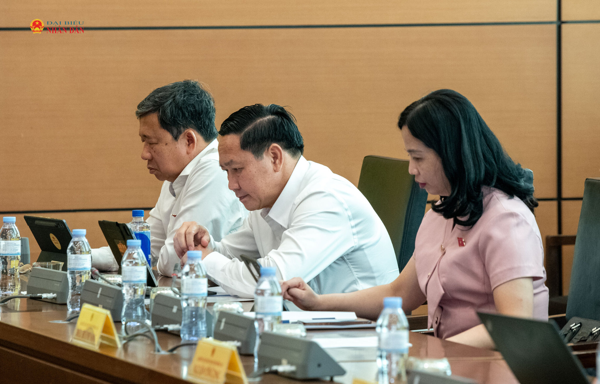 Các đại biểu tham dự phiên họp tổ