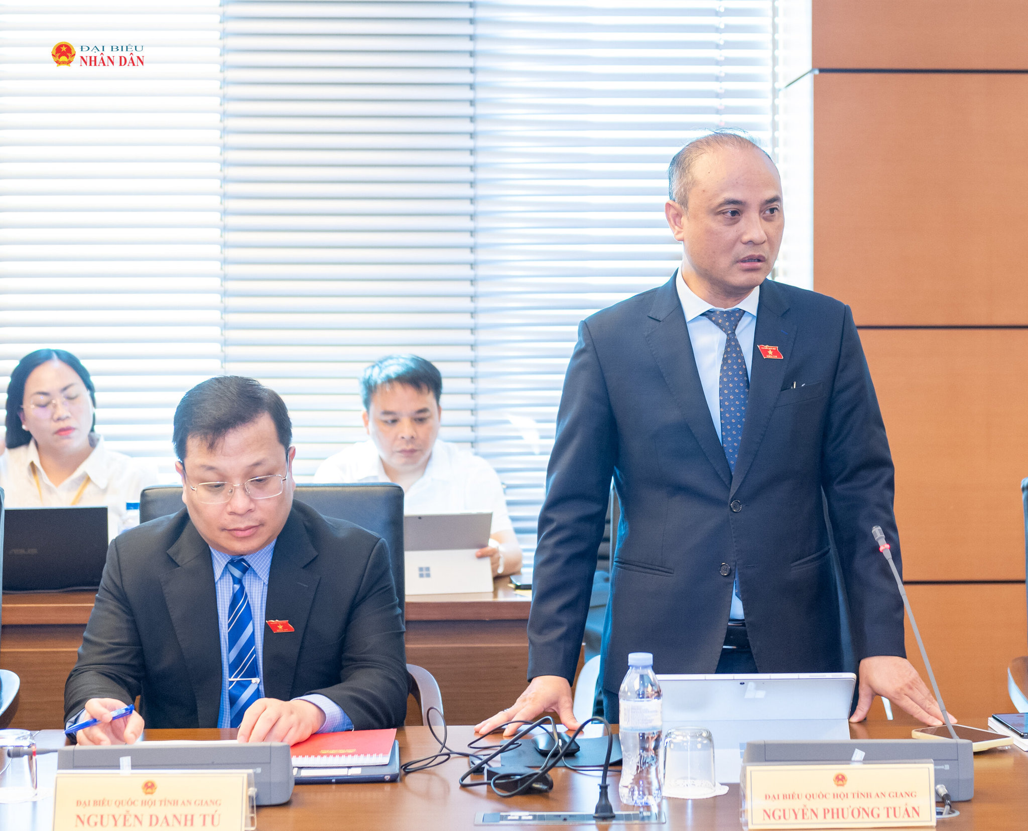 ĐBQH Nguyễn Phương Tuấn (An Giang) phát biểu