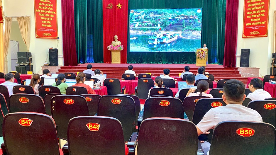 IGB Group triển khai tập huấn sau khi chuyển giao phần mềm.