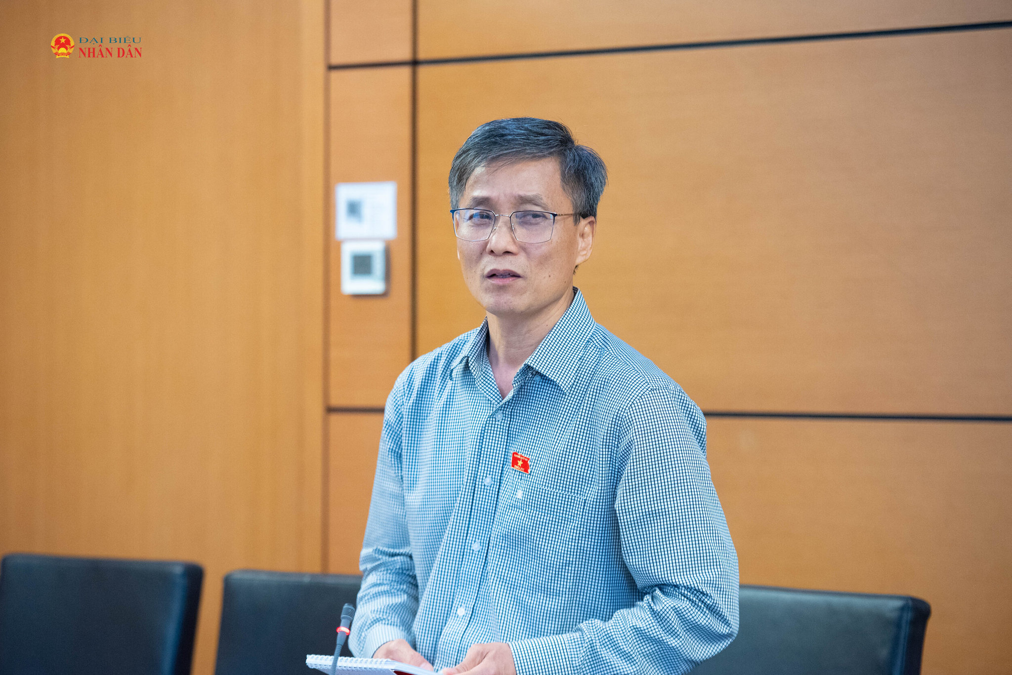 ĐBQH Nguyễn Khánh Ngọc (TP.Đà Nẵng). Ảnh Xuân Quý