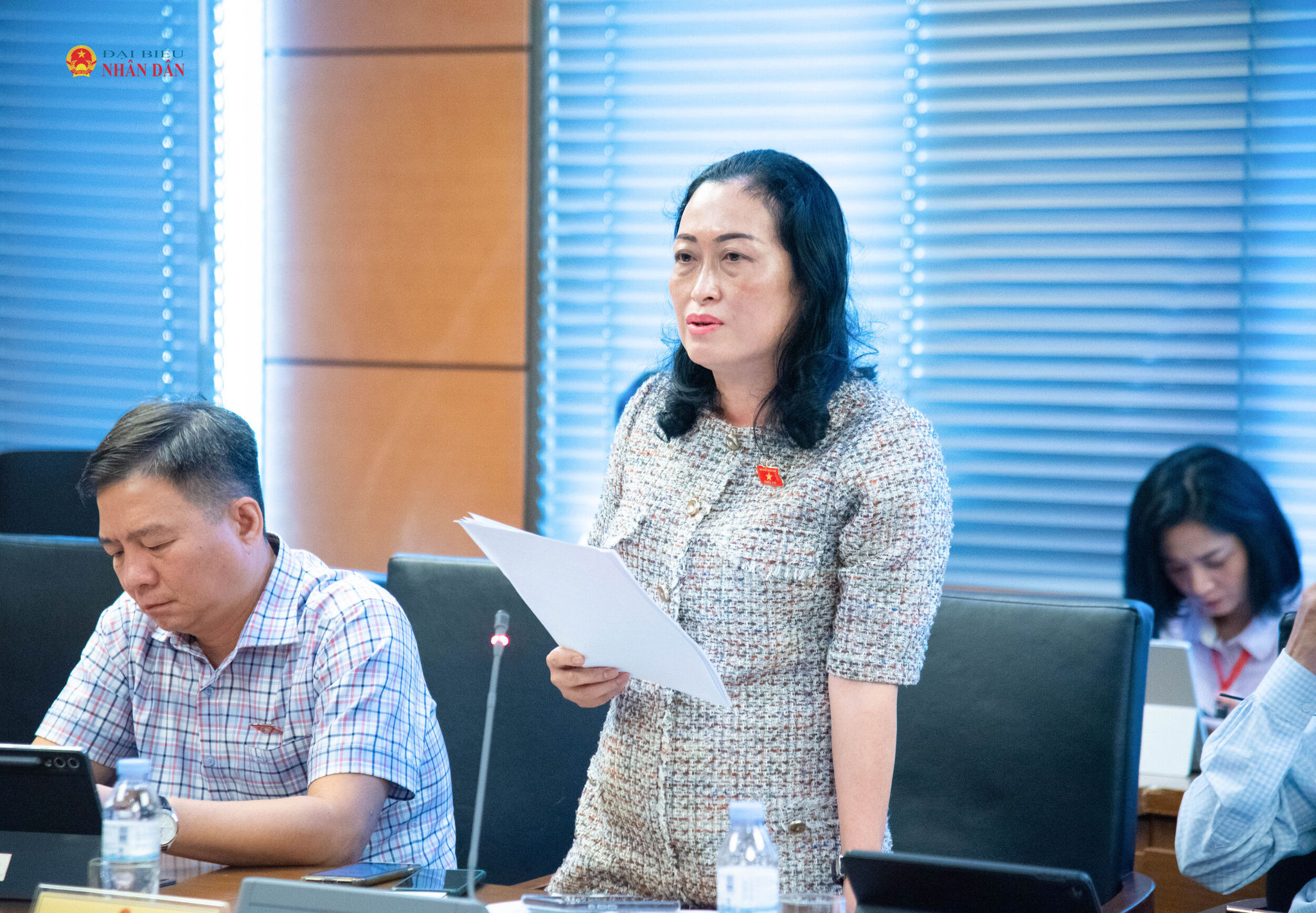 ĐBQH Trần Hoa Ry (Cà Mau). Ảnh Xuân Quý