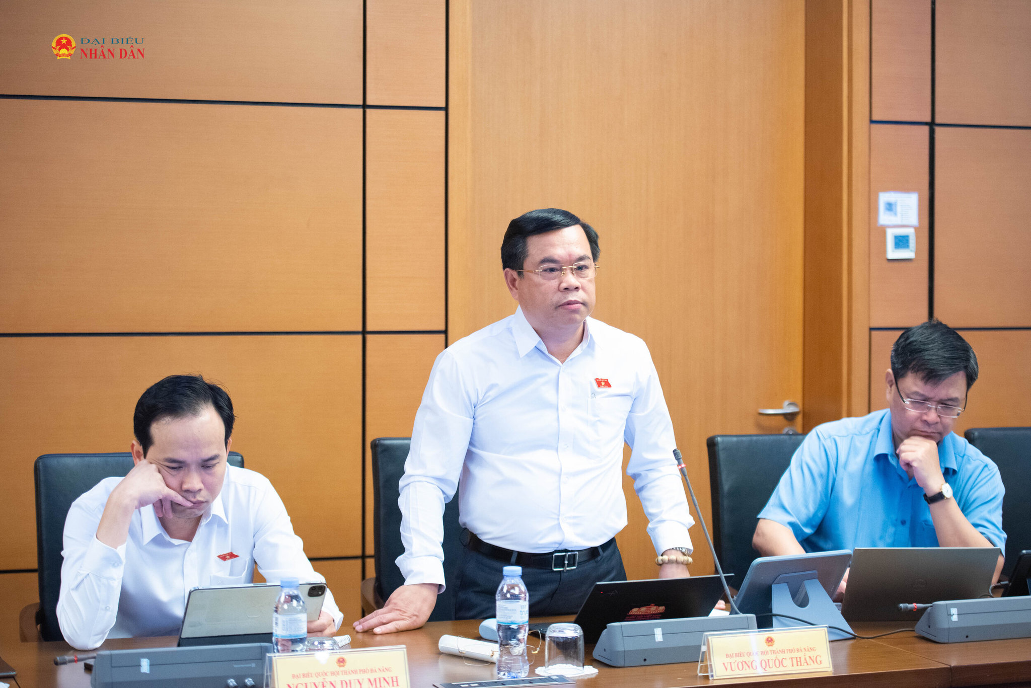 ĐBQH Vương Quốc Thắng (TP.Đà Nẵng). Ảnh Xuân Quý