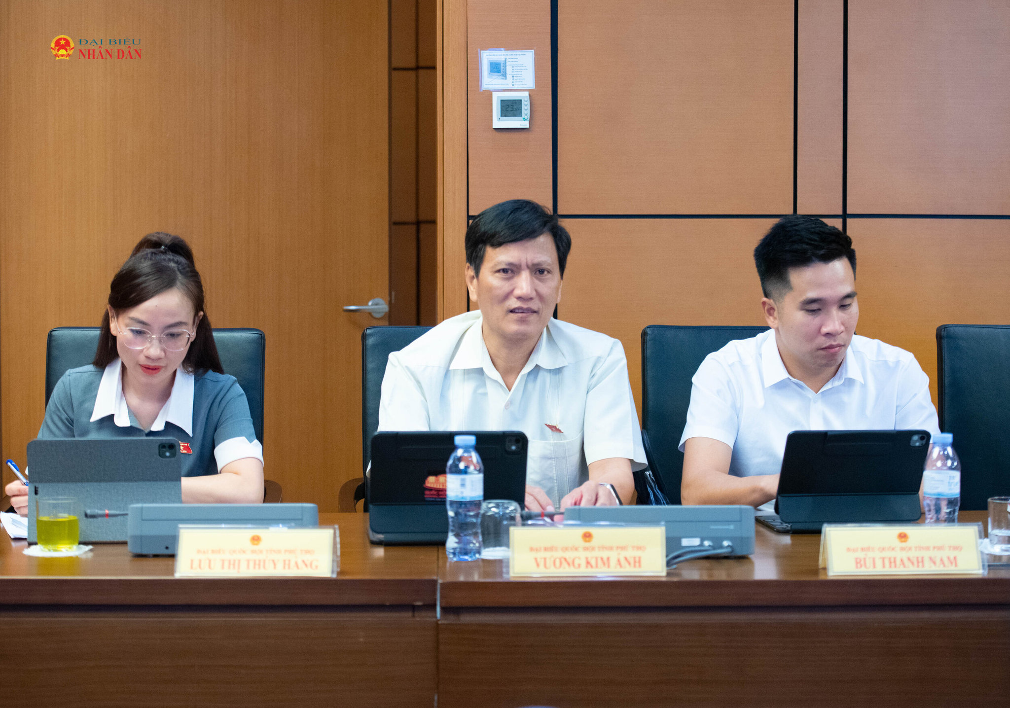 Đoàn ĐBQH tỉnh Phú Thọ. Ảnh Xuân Quý