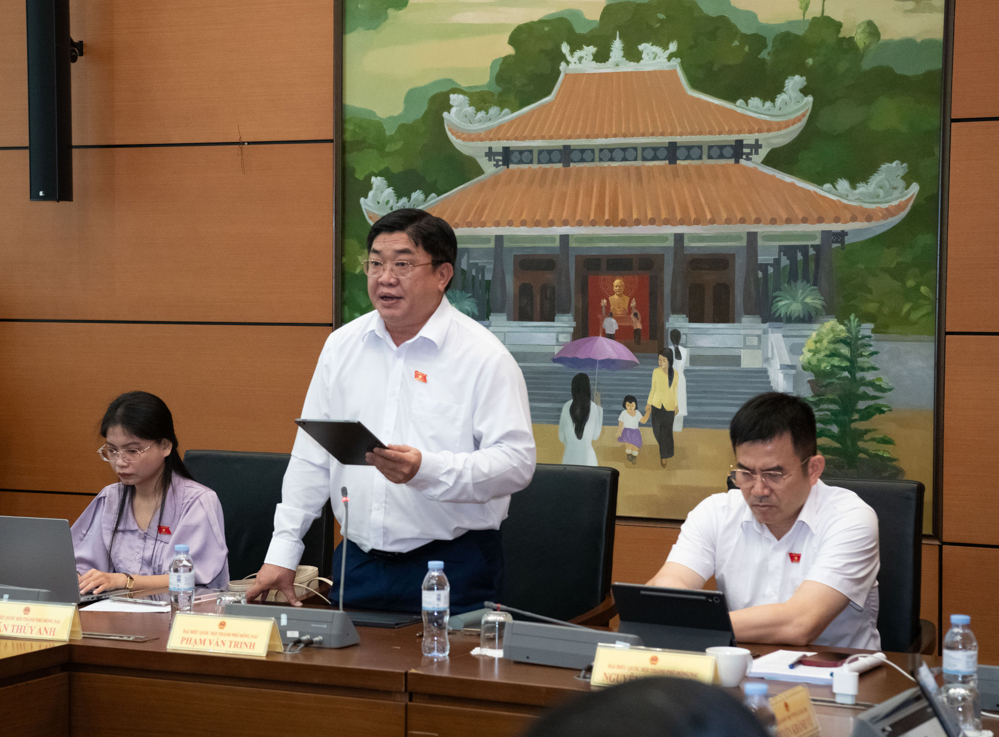 ĐBQH Phạm Văn Trinh (Đồng Nai) phát biểu