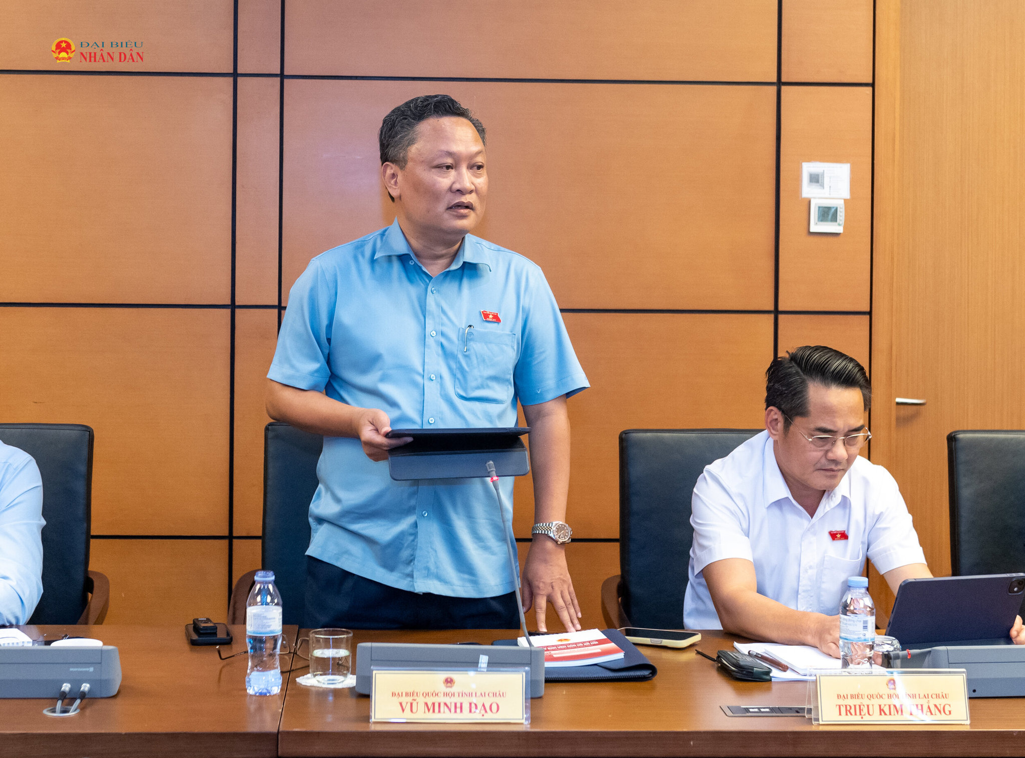 ĐBQH Vũ Minh Đạo (Lai Châu) phát biểu