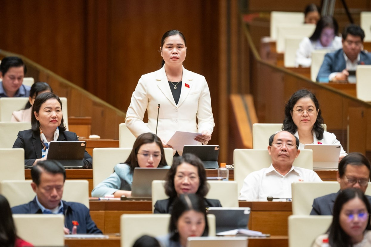 Phó Trưởng đoàn chuyên trách Đoàn ĐBQH tỉnh Tuyên Quang Ma Thị Thuý