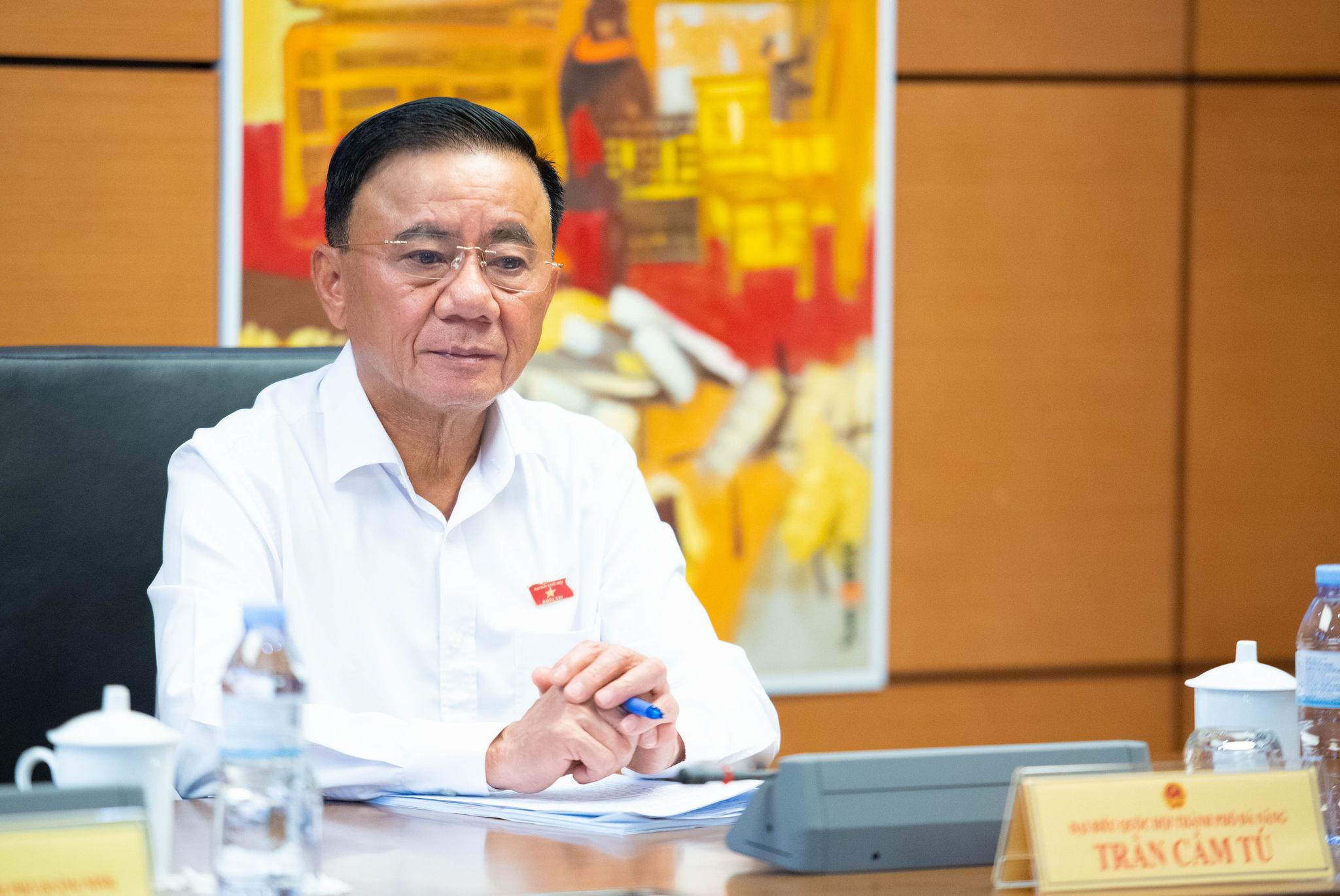 Thường trực Ban Bí thư Trần Cẩm Tú. Ảnh Xuân Quý (2)