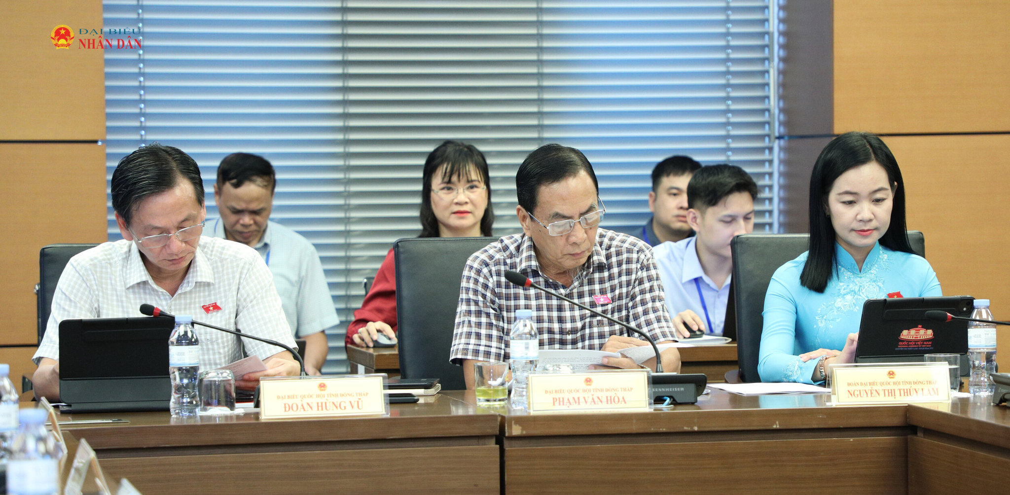 Các ĐBQH tỉnh Đồng Tháp tham dự phiên thảo luận