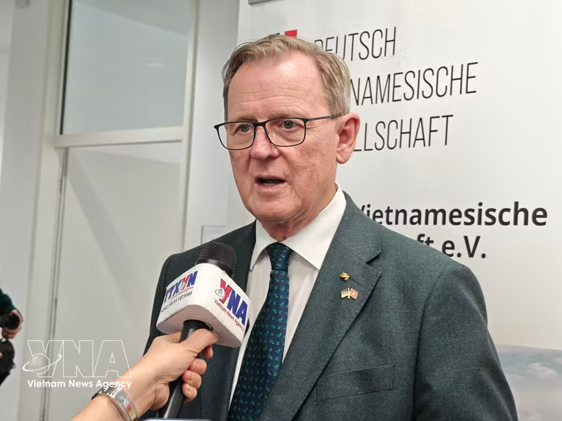 German Bundestag Vice President Bodo Ramelow. (Photo: VNA)