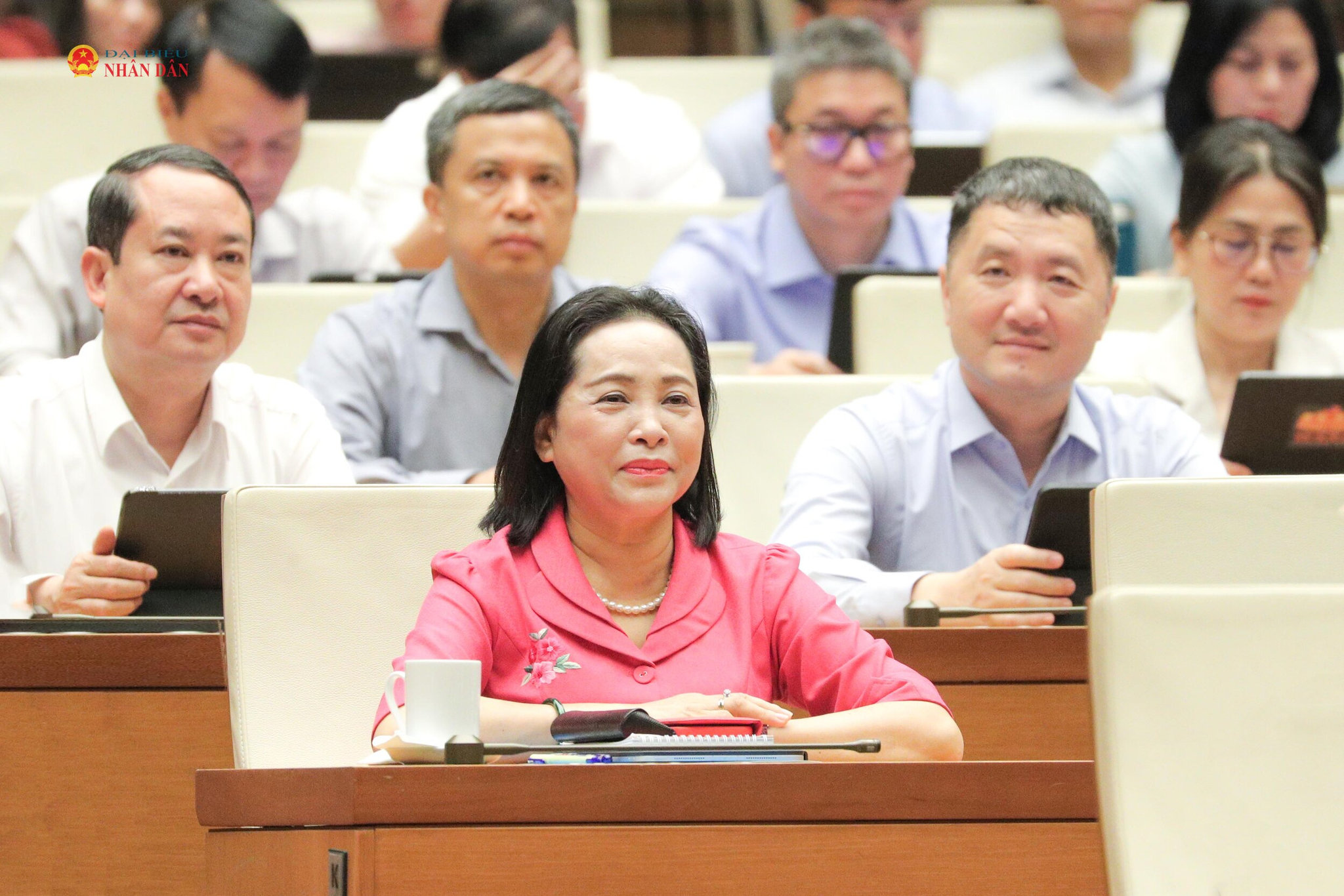 Phó Chủ tịch Quốc hội Nguyễn Thị Thanh tham dự phiên họp