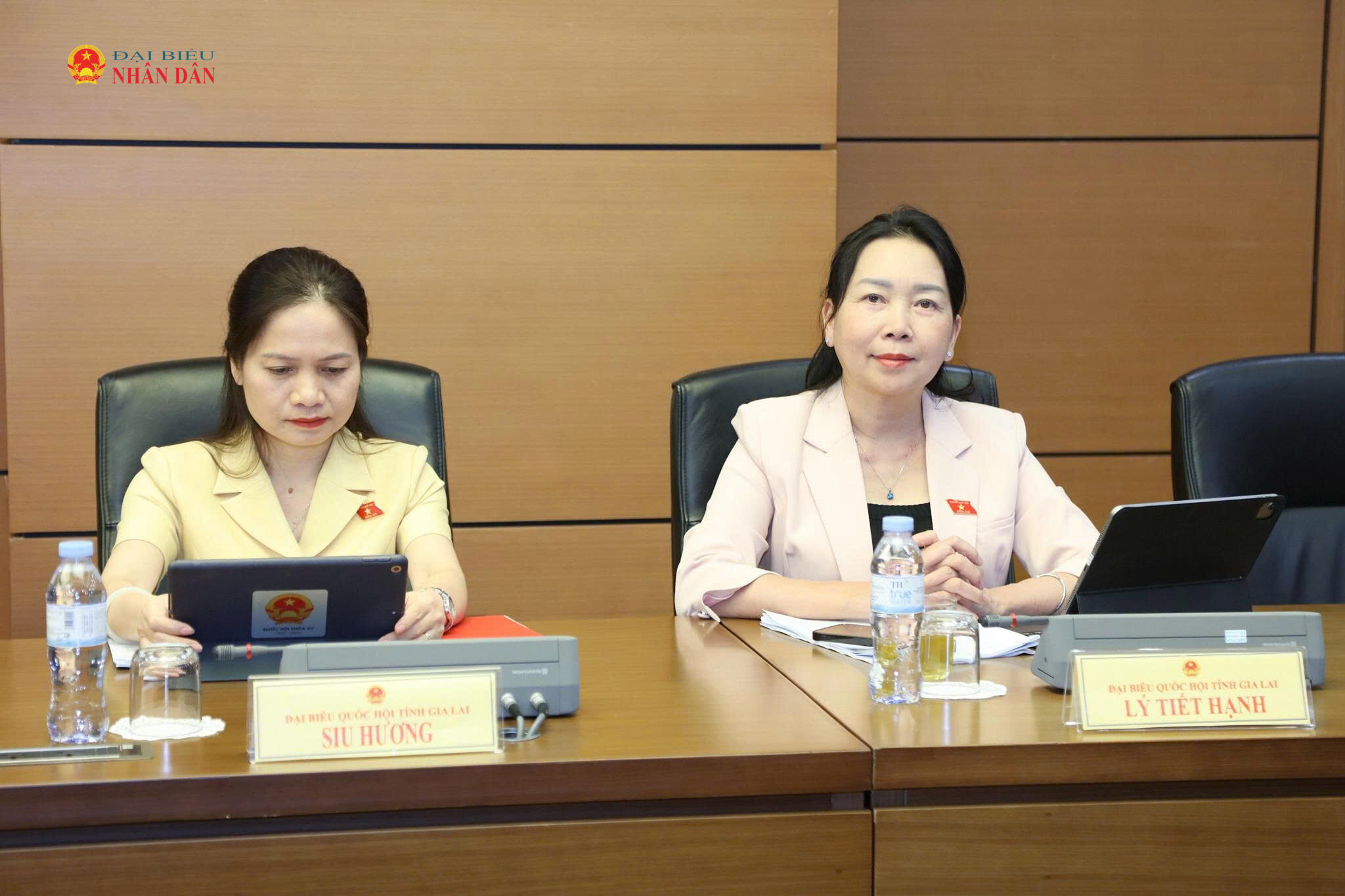 Các ĐBQH tham gia thảo luận tổ