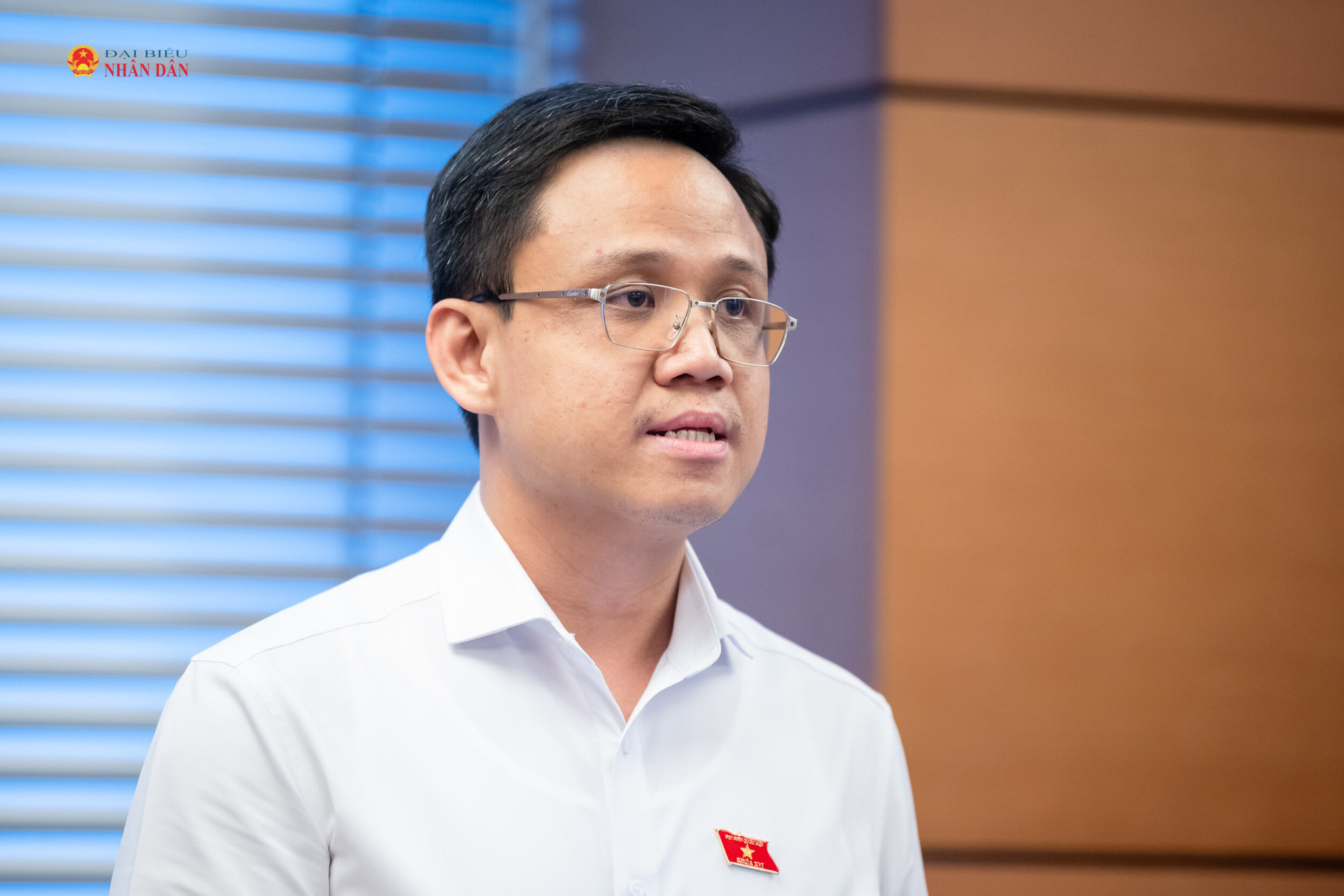 ĐBQH Nguyễn Thế Duy (TP. Hồ Chí Minh) phát biểu. Ảnh: Phạm Thắng