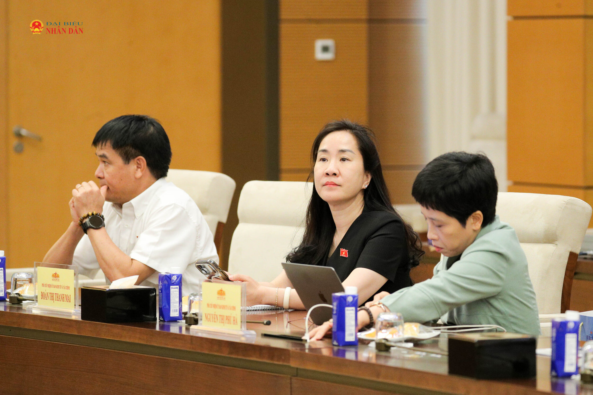 Các đại biểu dự phiên họp 3. Ảnh Hồ Long