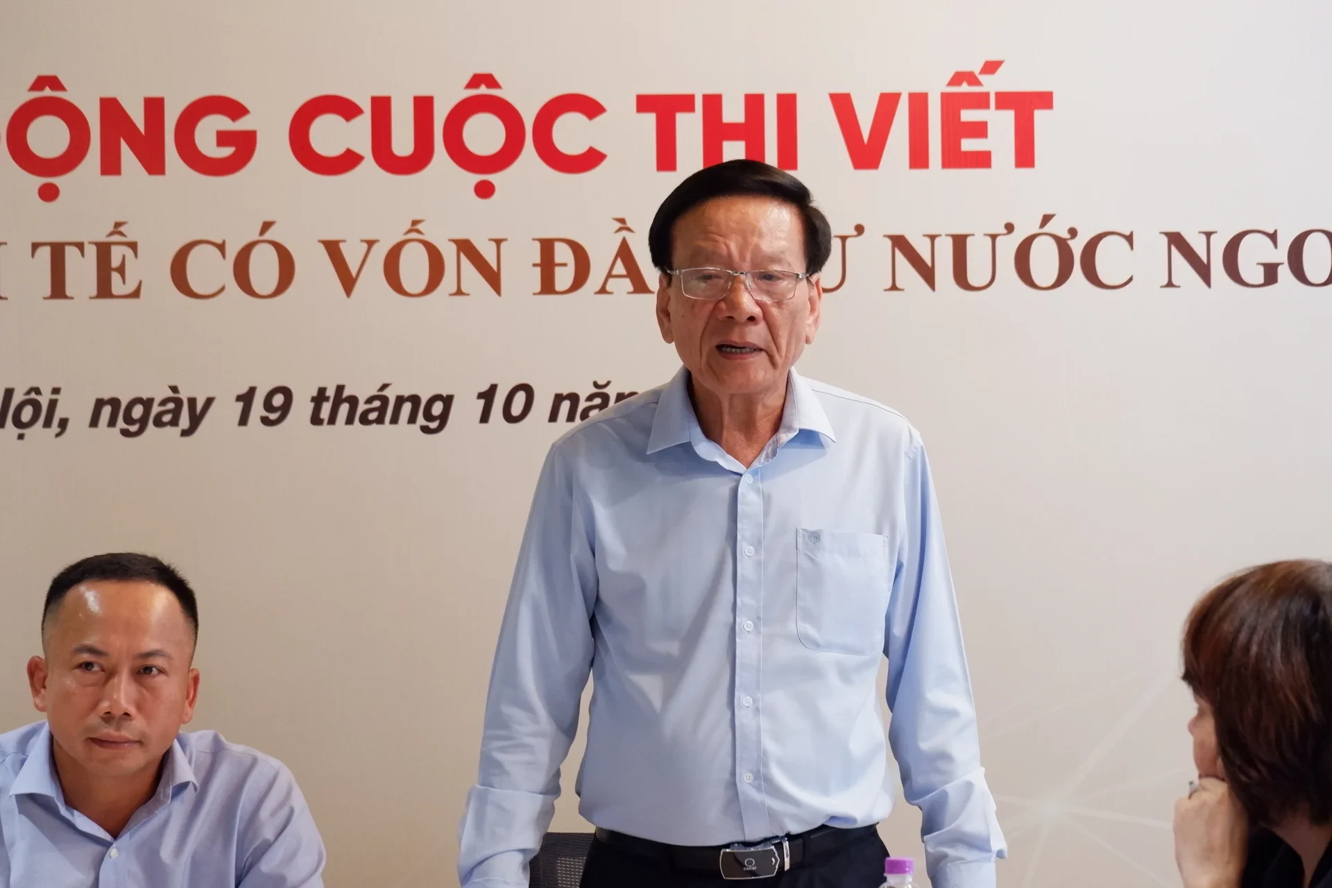 Chủ tịch Hiệp hội Doanh nghiệp đầu tư nước ngoài Nguyễn Anh Tuấn phát biểu
