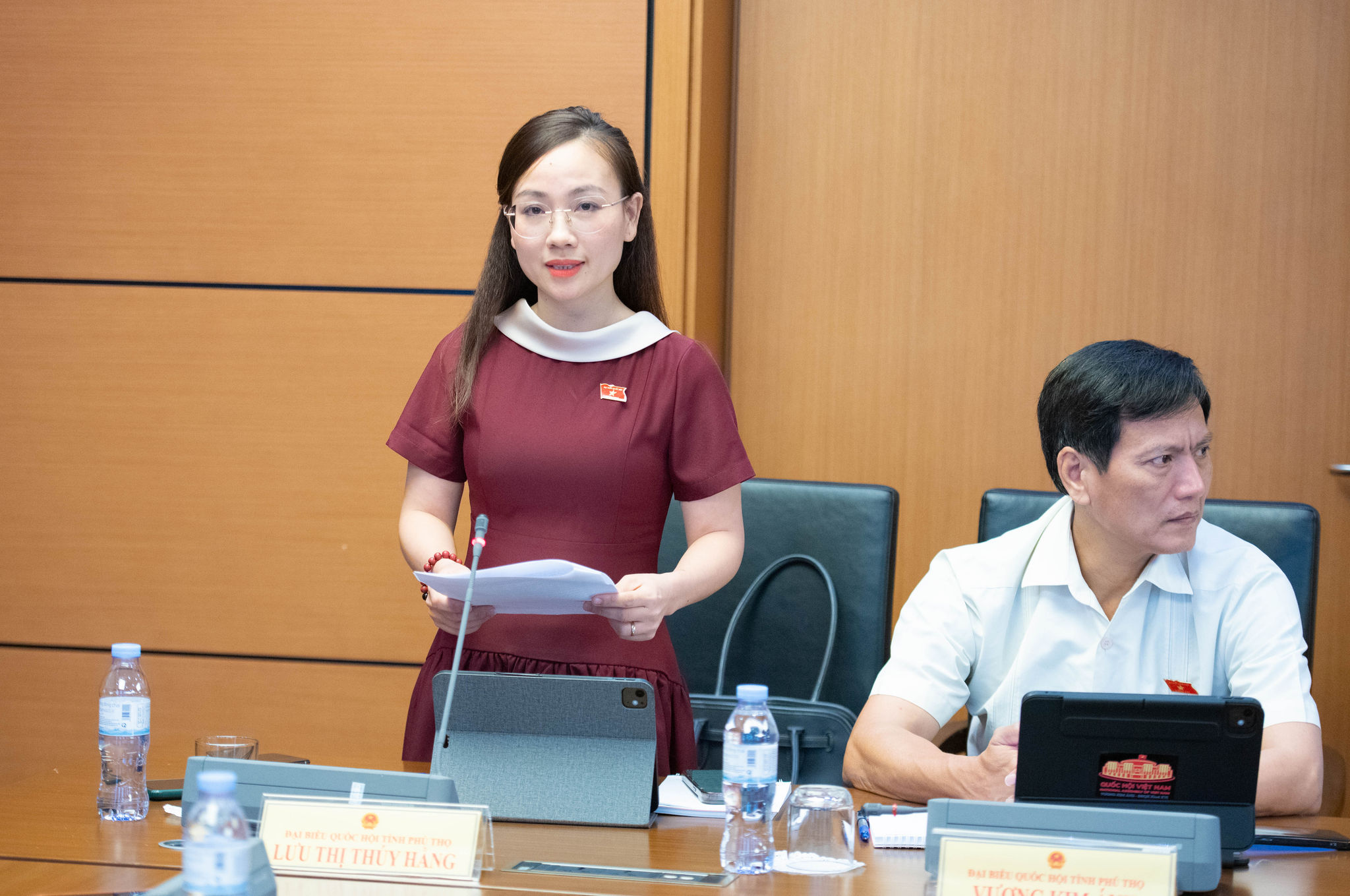 ĐBQH Lưu Thị Thuý Hằng (Phú Thọ).Ảnh Xuân Quý (2)