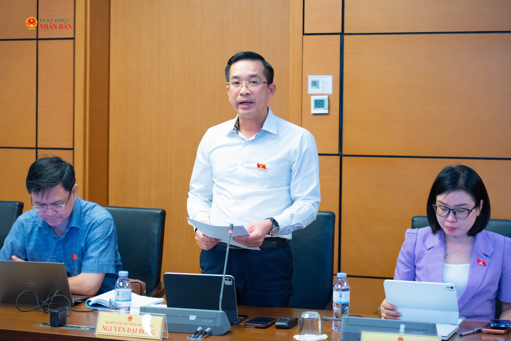 ĐBQH Nguyễn Đại Đồng (TP.Đà Nẵng).Ảnh Xuân Quý