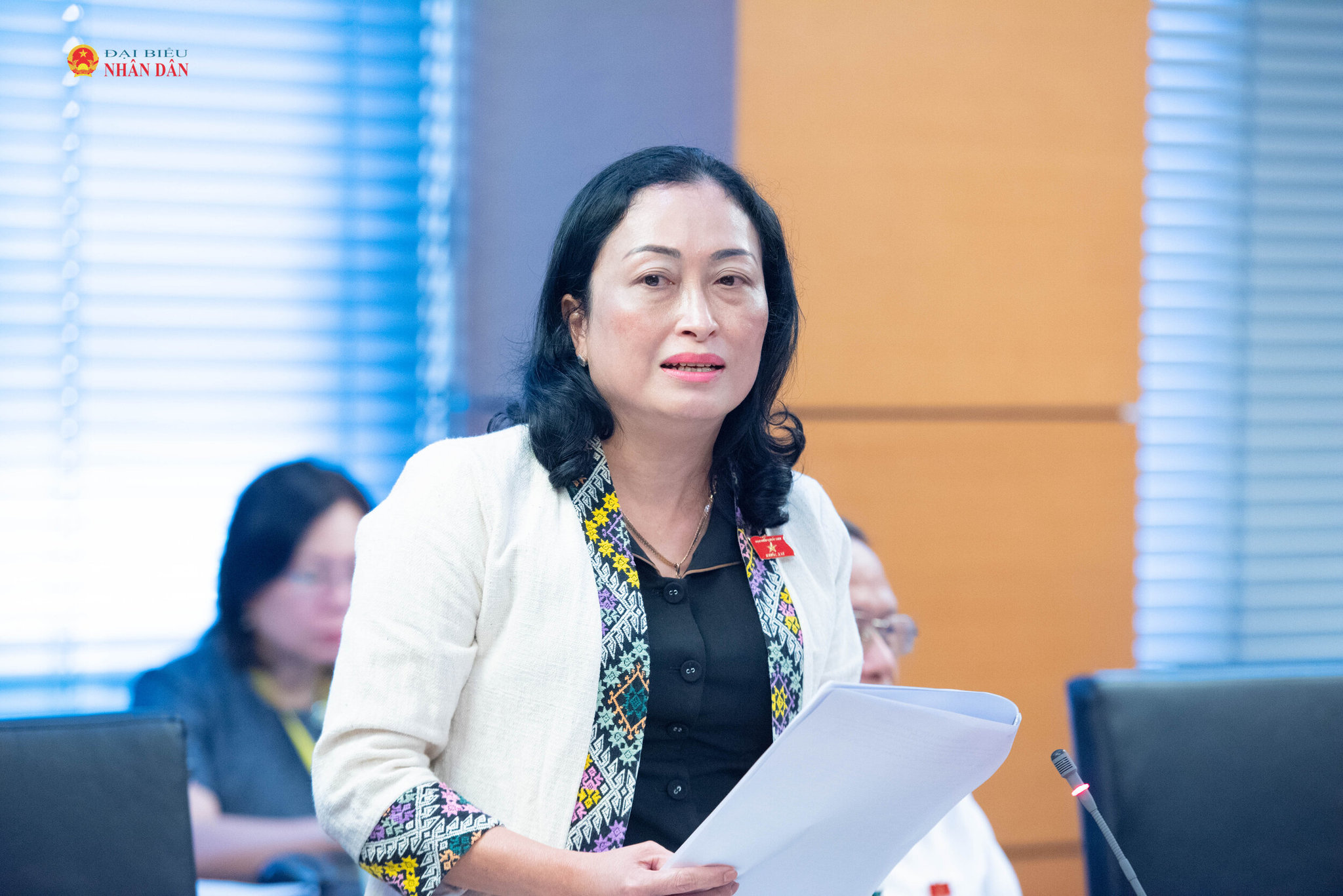 ĐBQH Trần Hoa Ry (Cà Mau). Ảnh Xuân Quý