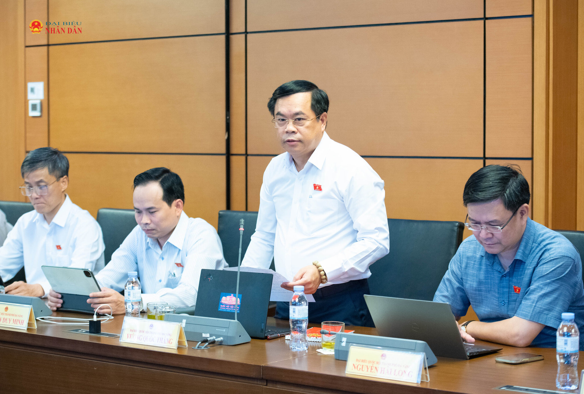 ĐBQH Vương Quốc Thắng (TP.Đà Nẵng). Ảnh Xuân Quý