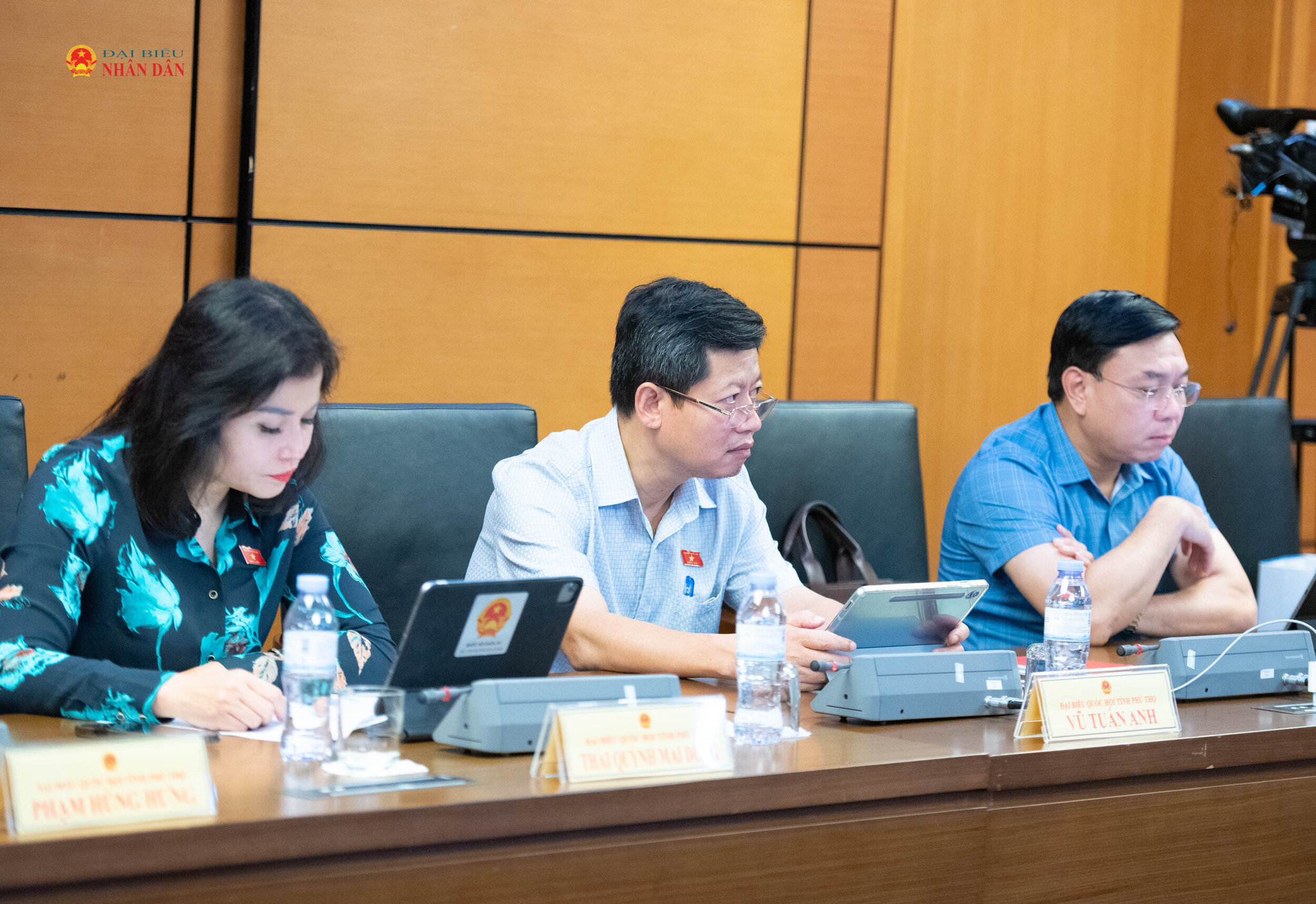 Đoàn ĐBQH tỉnh Phú Thọ. Ảnh Xuân Quý