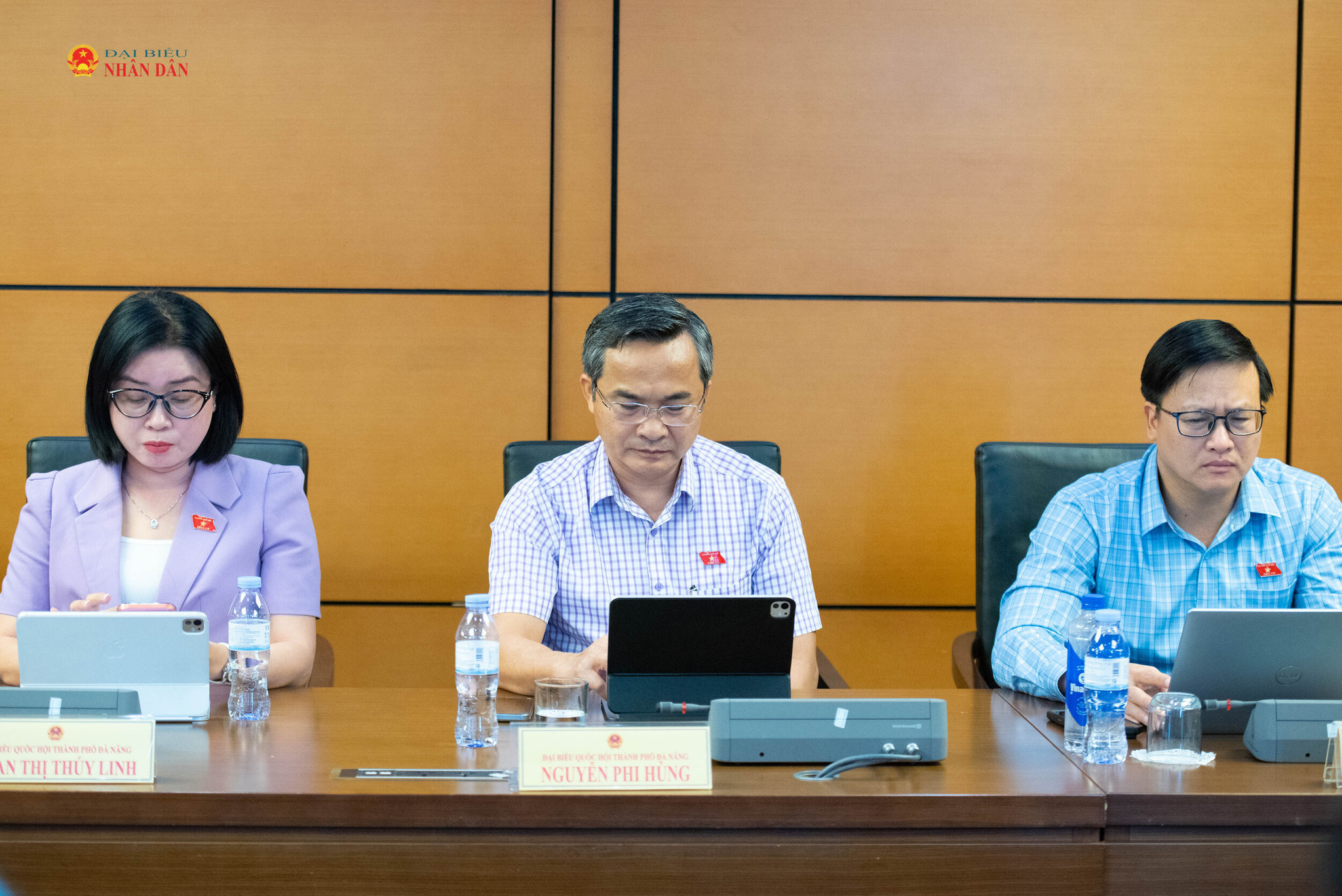 Đoàn ĐBQH TP.Đà Nẵng. Ảnh Xuân Quý