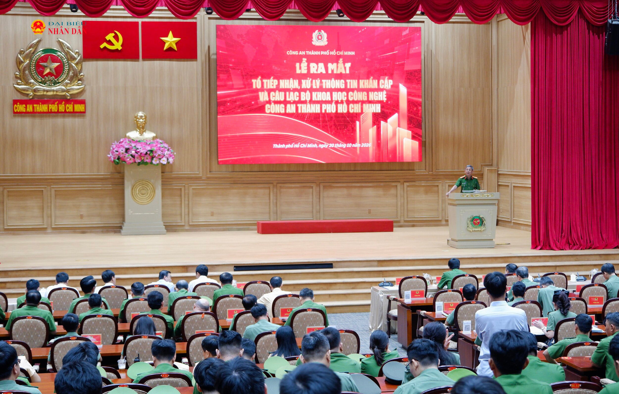 Quang cảnh buổi lễ