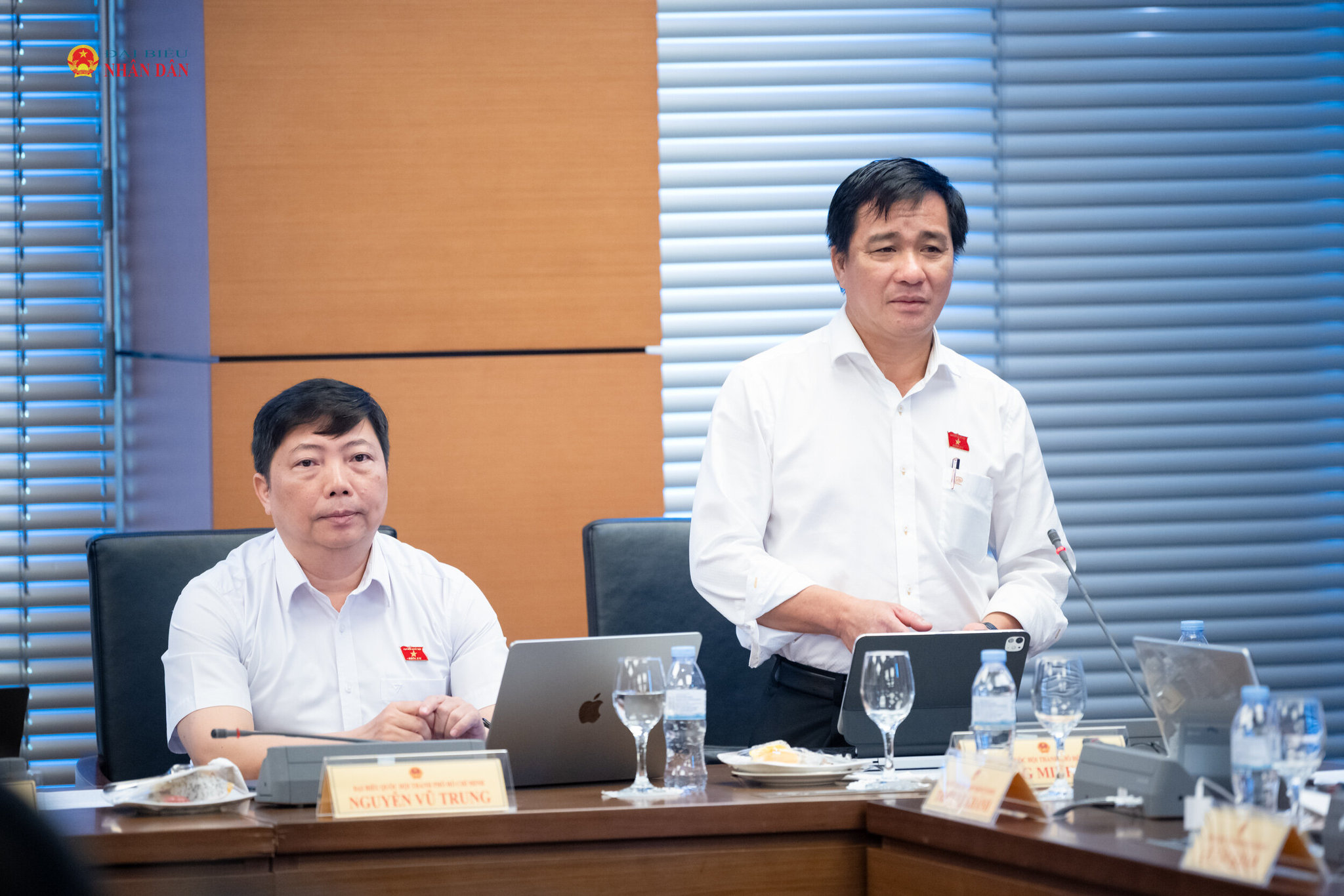 ĐBQH Dương Minh Tuấn (TP. Hồ Chí Minh) phát biểu. Ảnh: Phạm Thắng